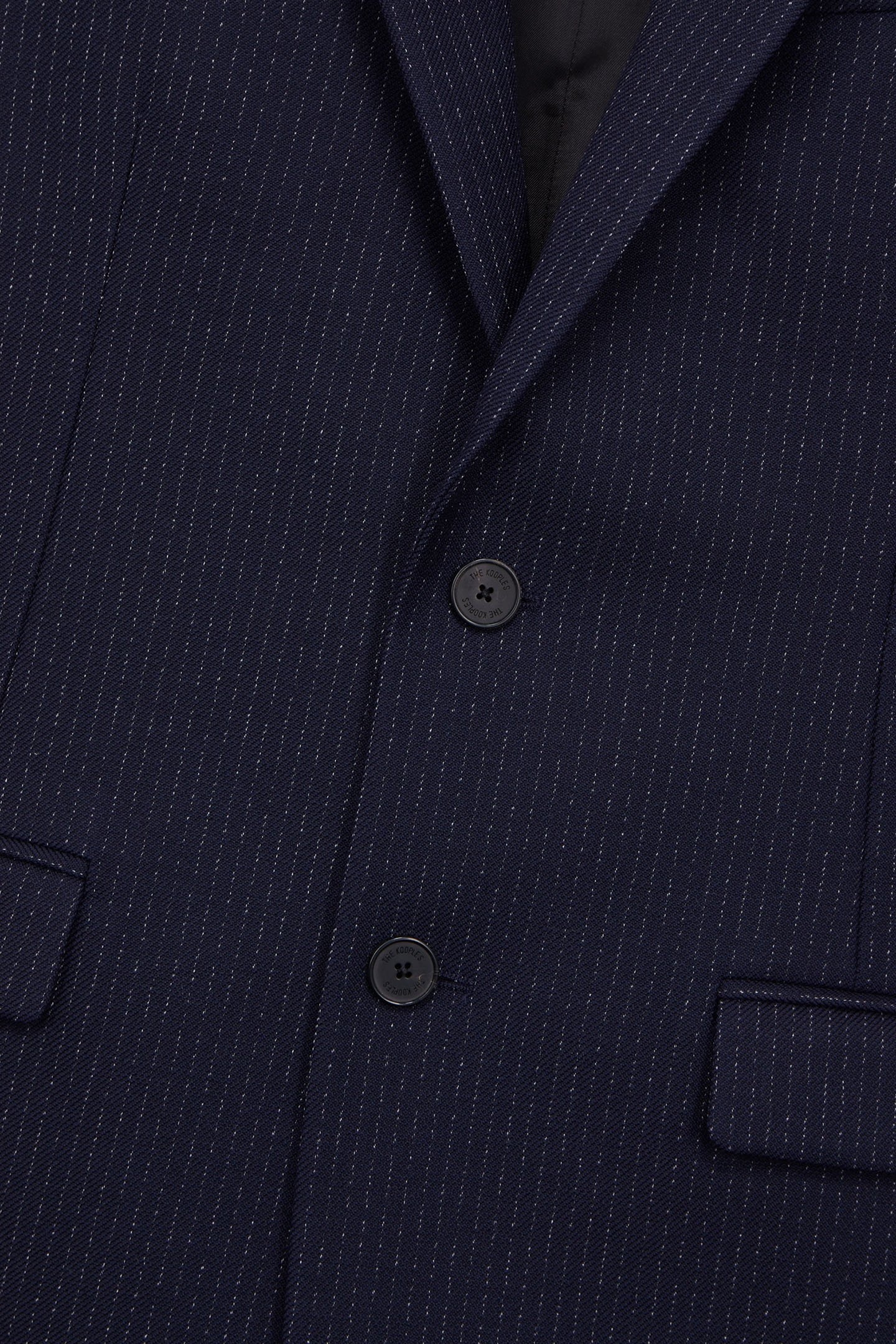 STRIPED JACKET ONLY NAVY/ECRU 2