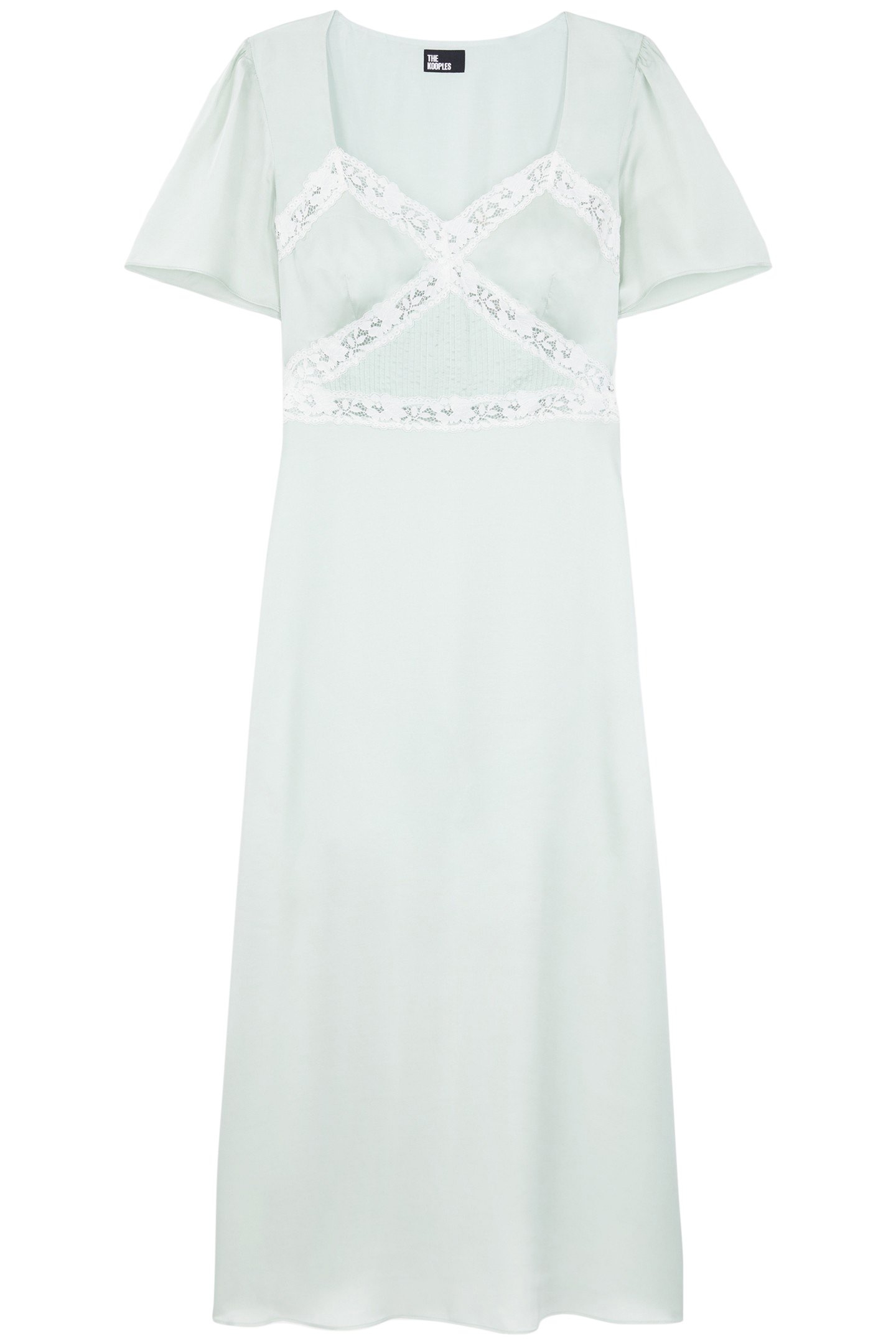 MC LONG DRESS WITH LACE TOP OCEAN 4