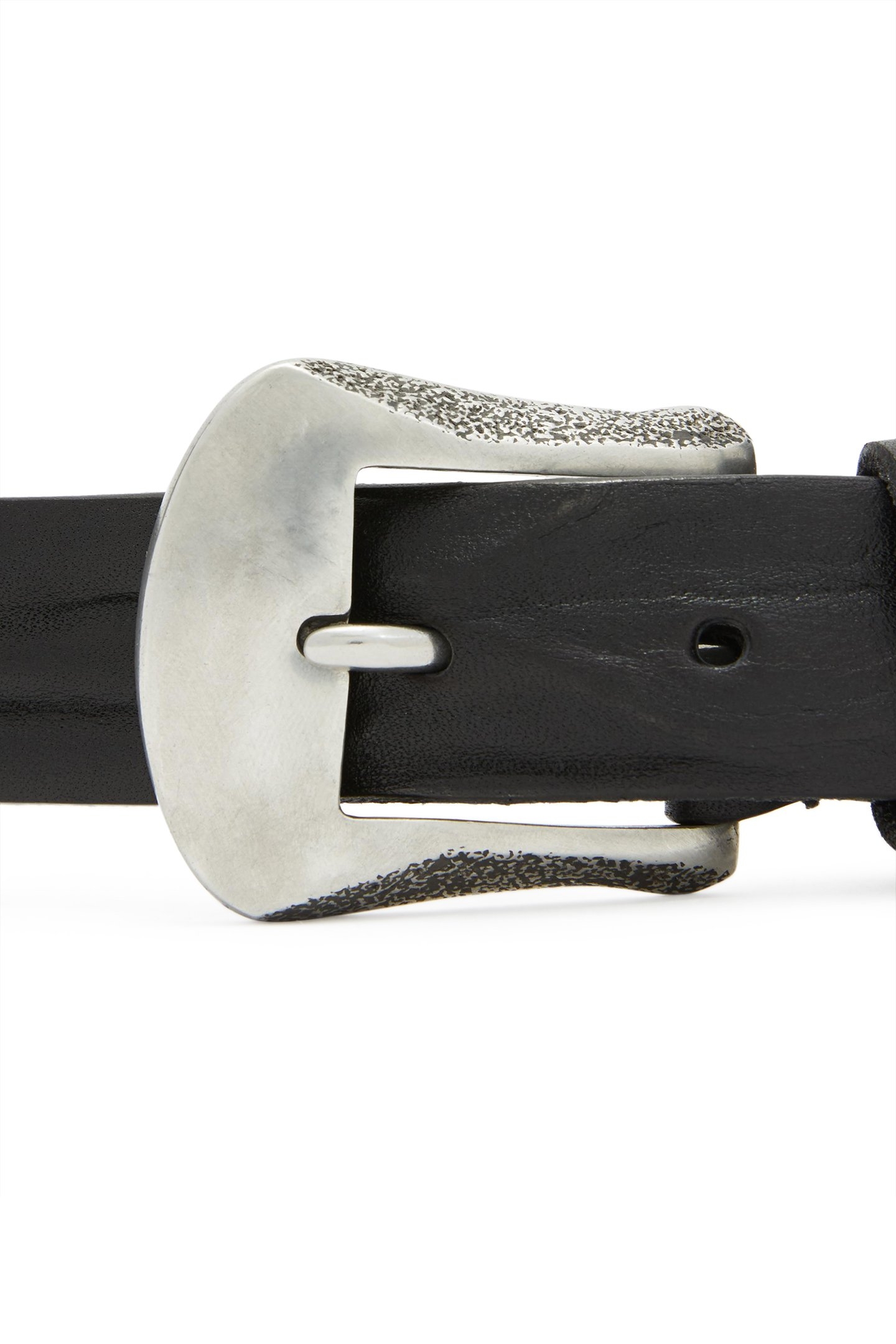 BUCKLE: NOVA JV52- PEWTER- WESTERN BUCKL BLACK 2