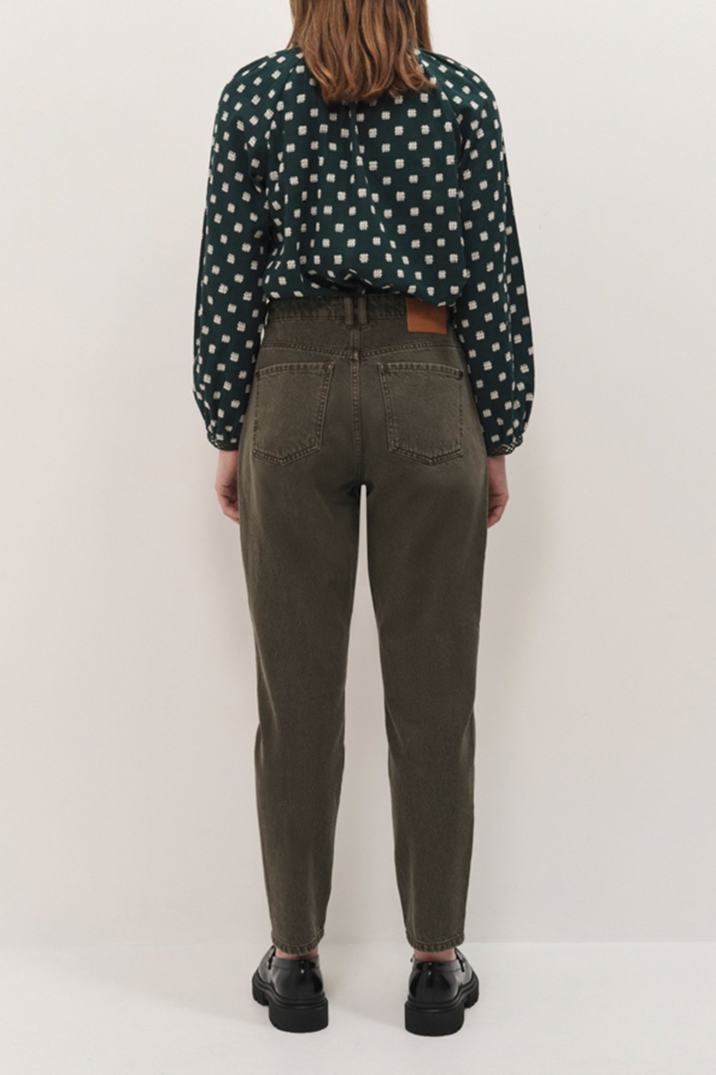 LE TAYLOR - SLOUCHY VETIVER 7/8 JEANS 3