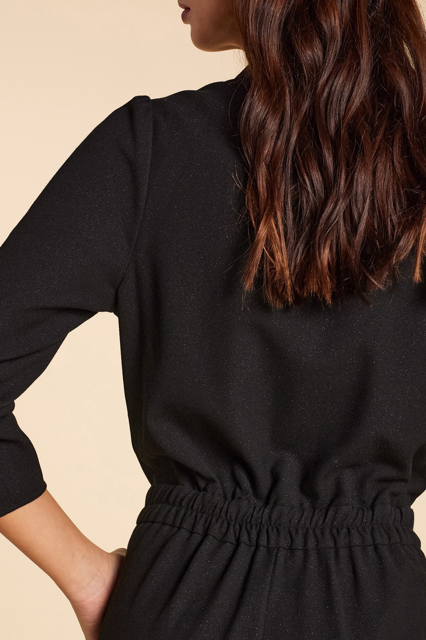 BLACK SEQUINED JUMPSUIT 6