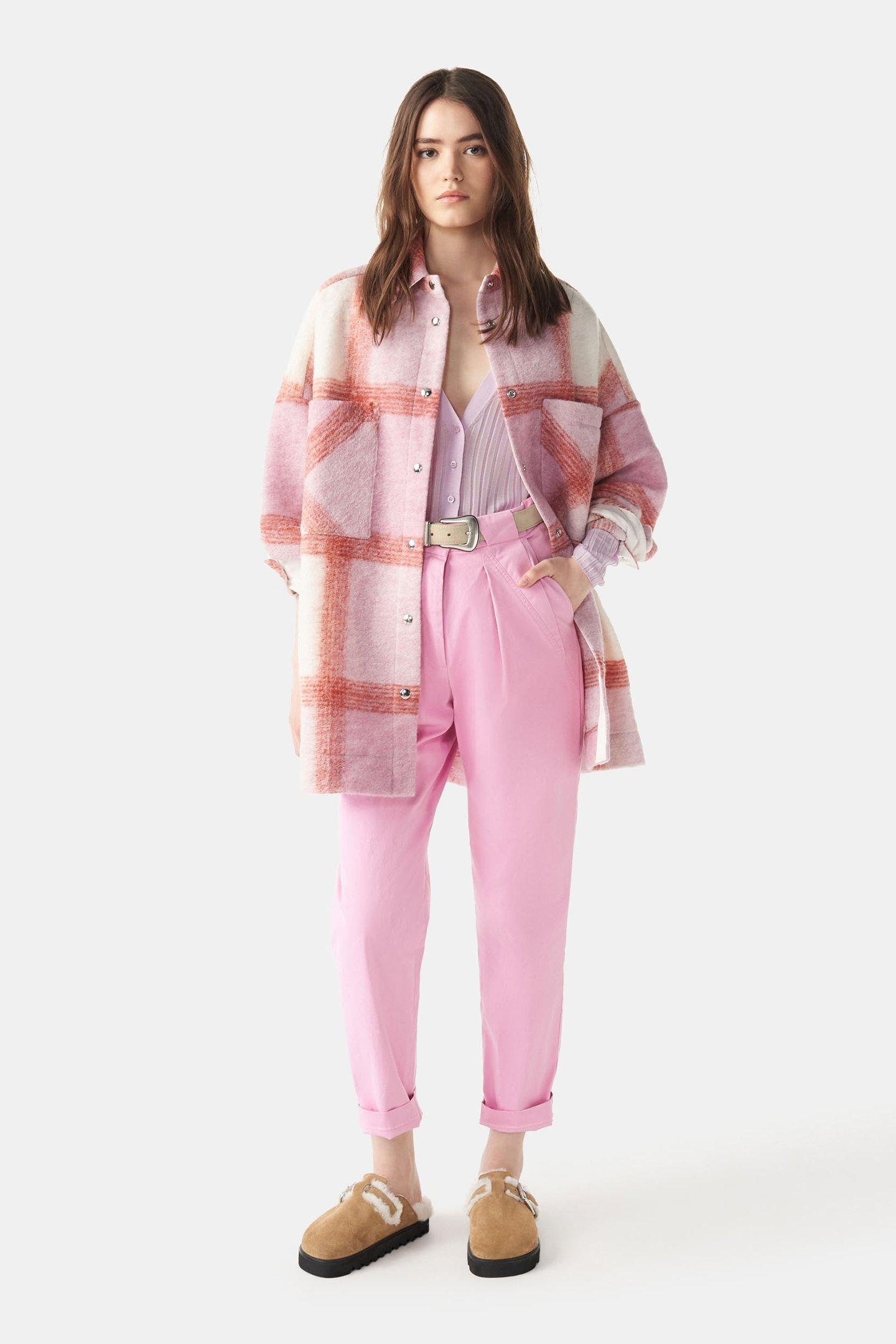 LOLIAN TROUSER LIGHT PINK 1