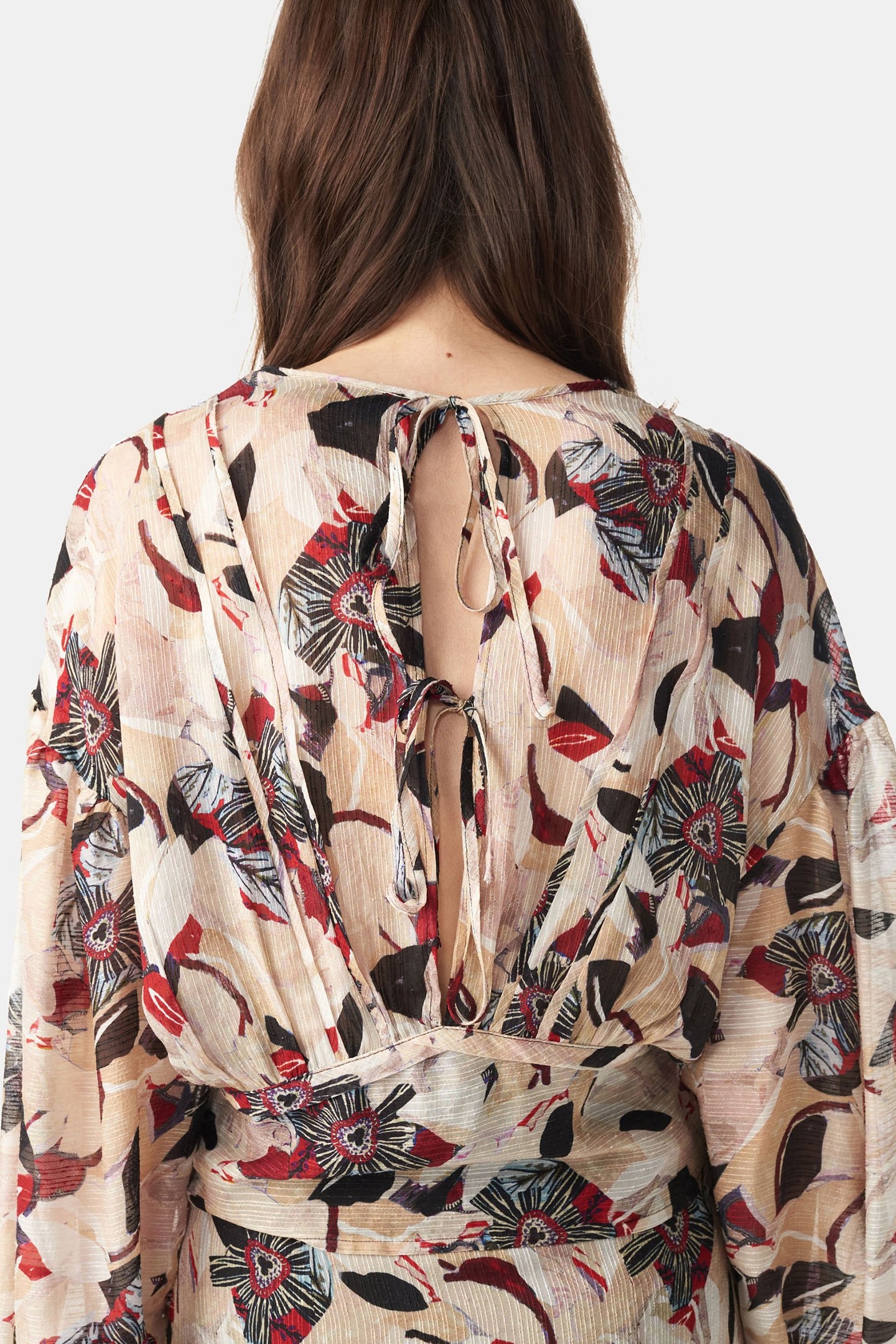 DUNNA TOP BEIGE MULTICO 5