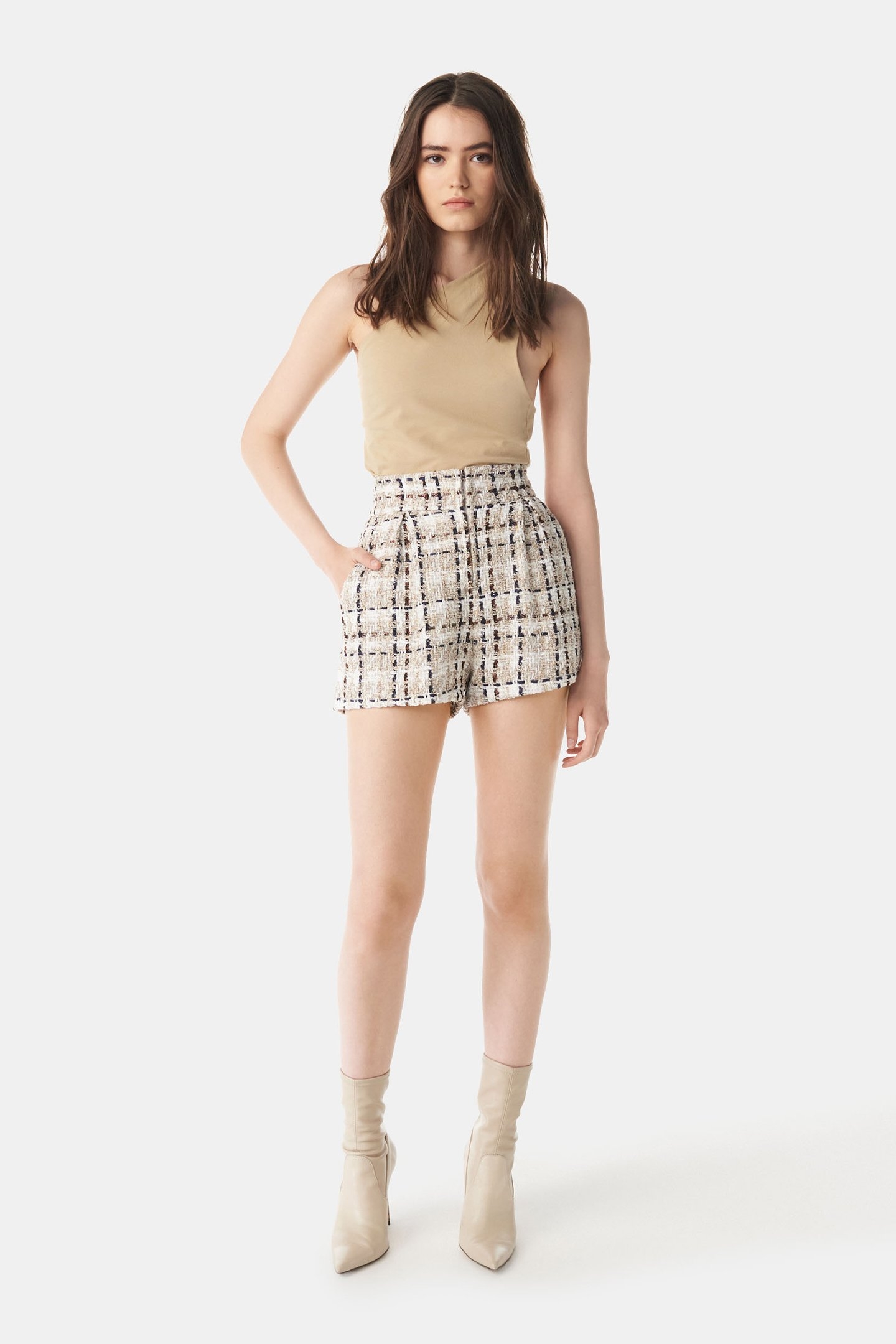 CHIFLO TANK TOP LIGHT BEIGE 1