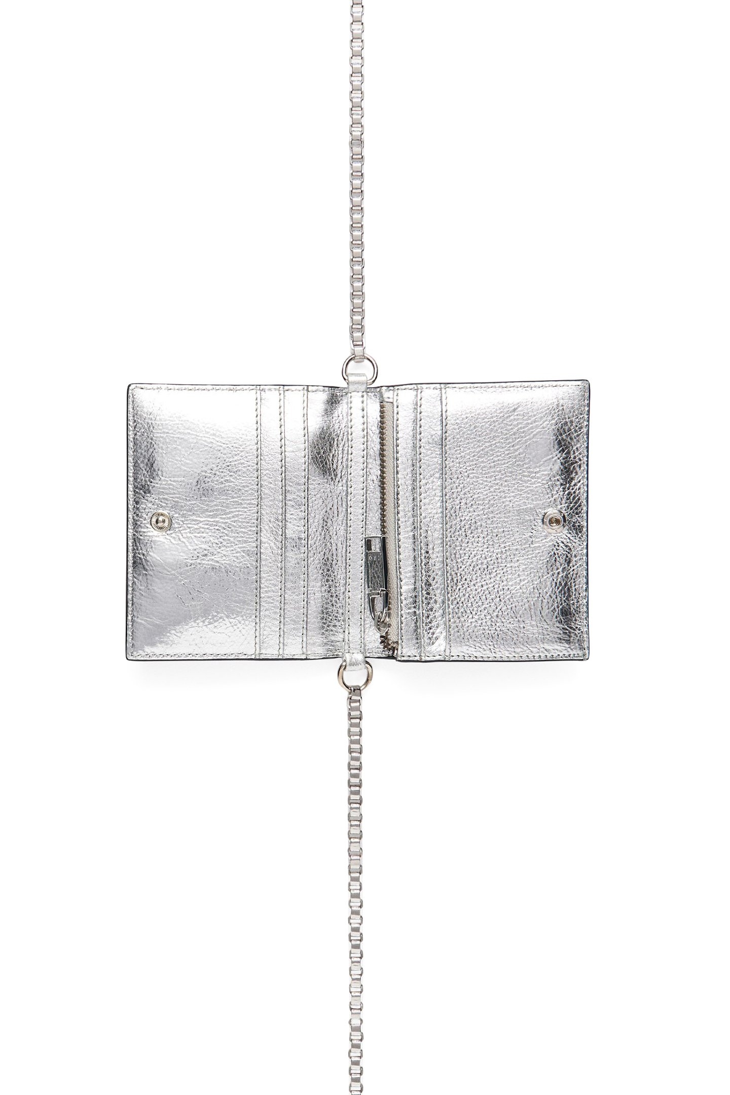 SHARPWALL PHONE BAG QUILTED SILVER 3