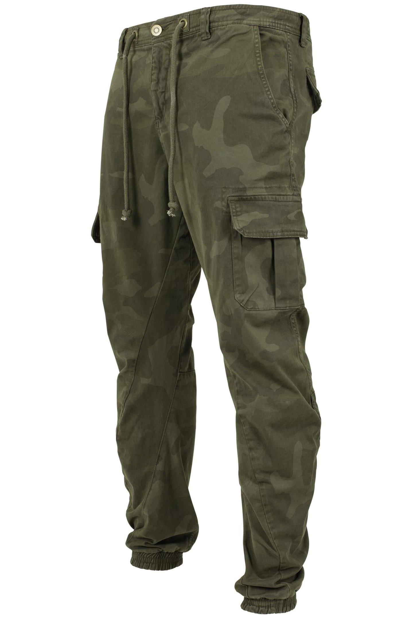 CARGO JOGGING PANTS OLIVE CAMO 3
