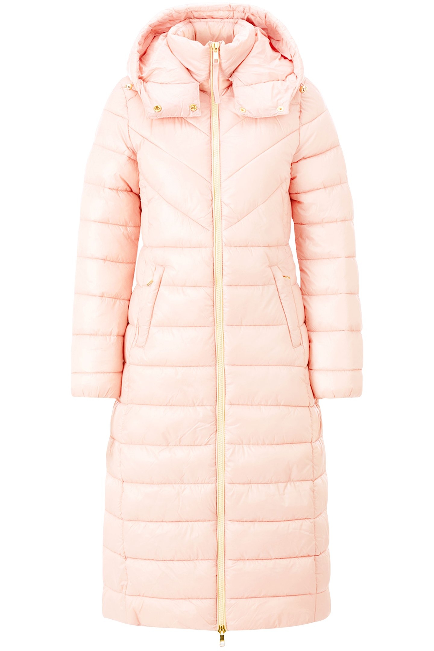 EXTRA LONG PUFFER COAT WINTER ROSE 3