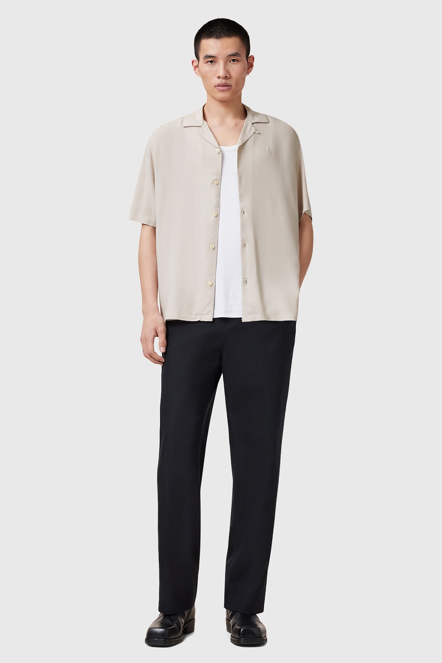 VENICE SS SHIRT CLIFFTOP TAUPE 6