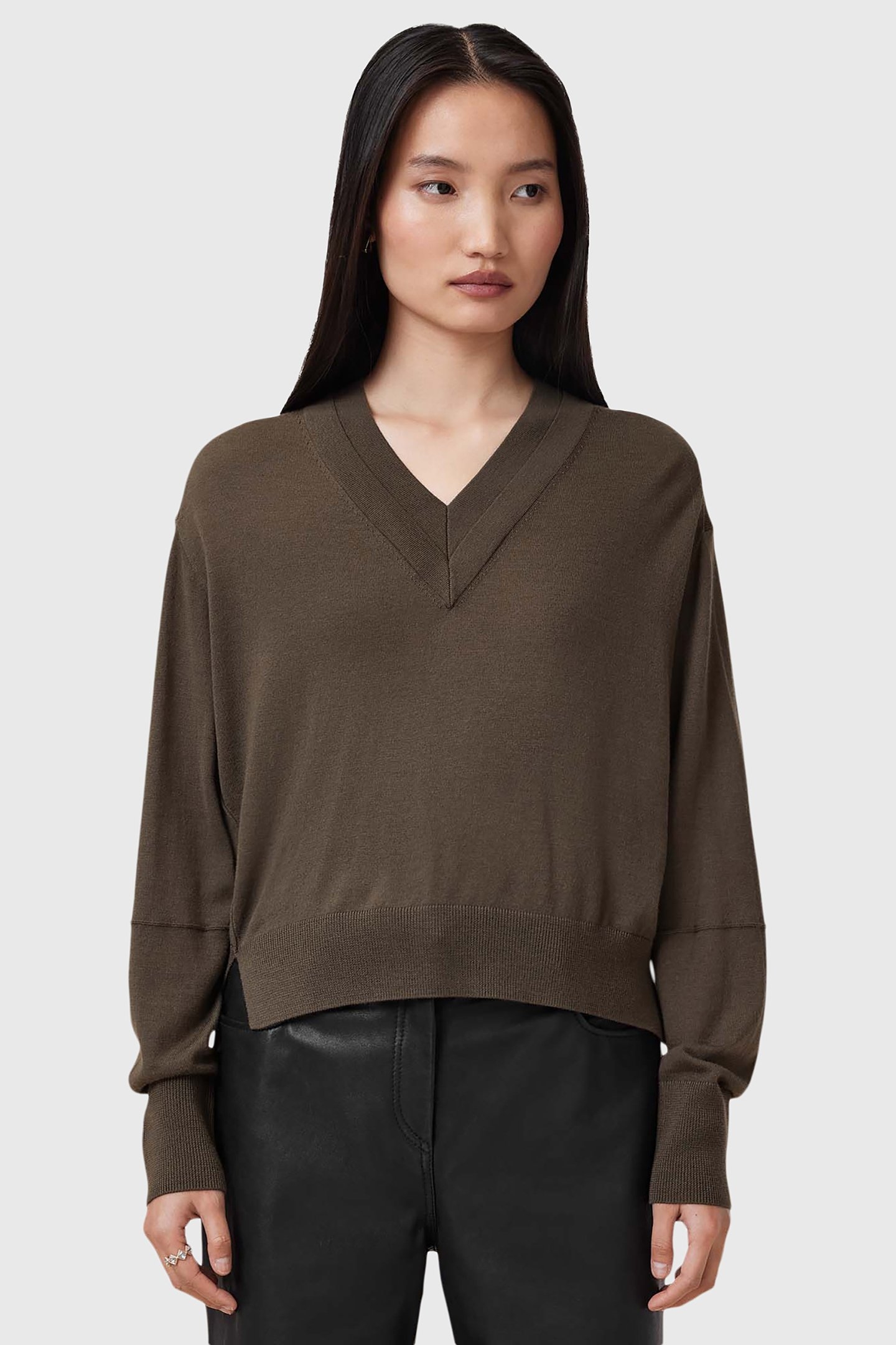 JULIEANA JUMPER WALNUT BROWN 1