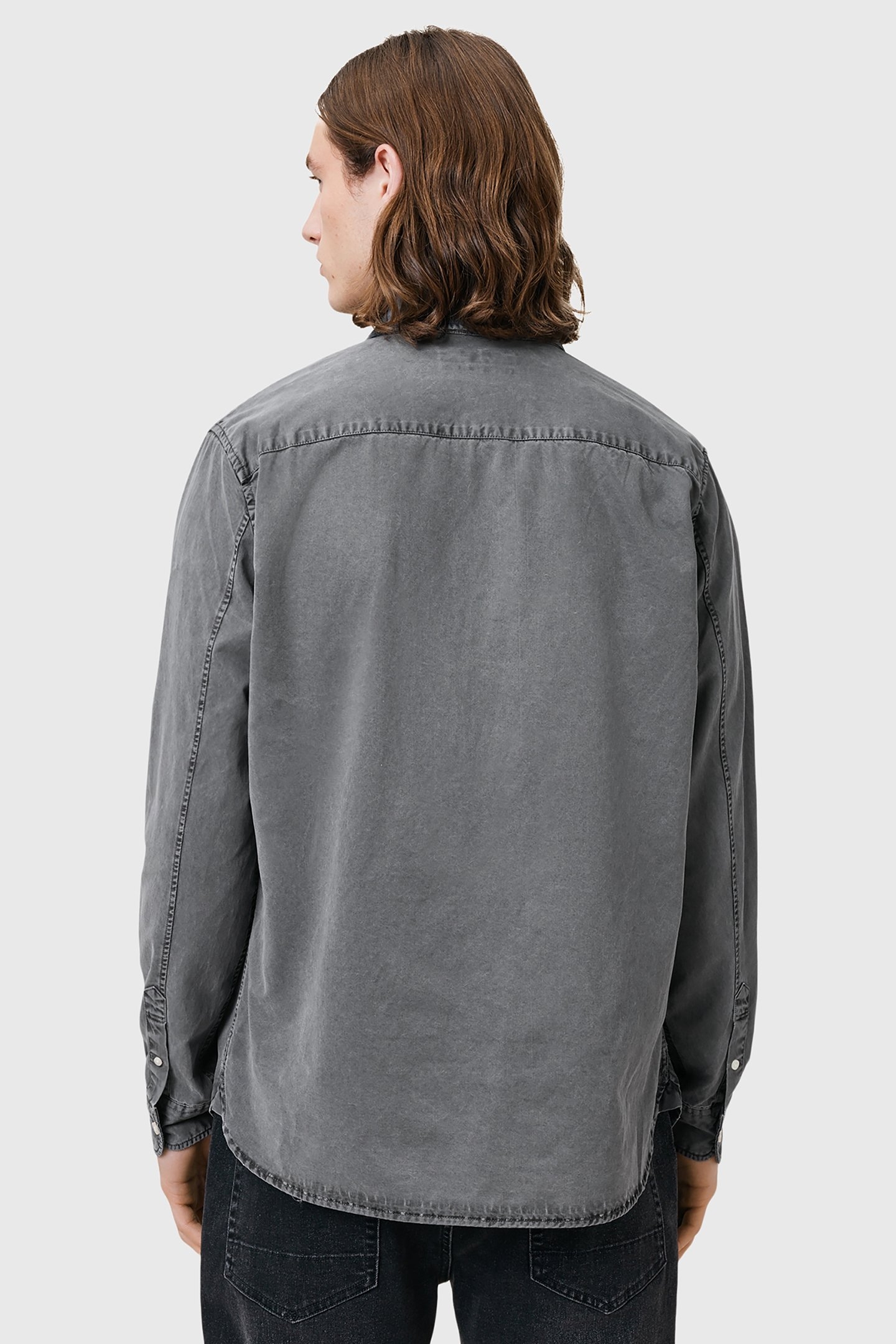 BODHI LS OVERSHIRT PILLAR GREY 2