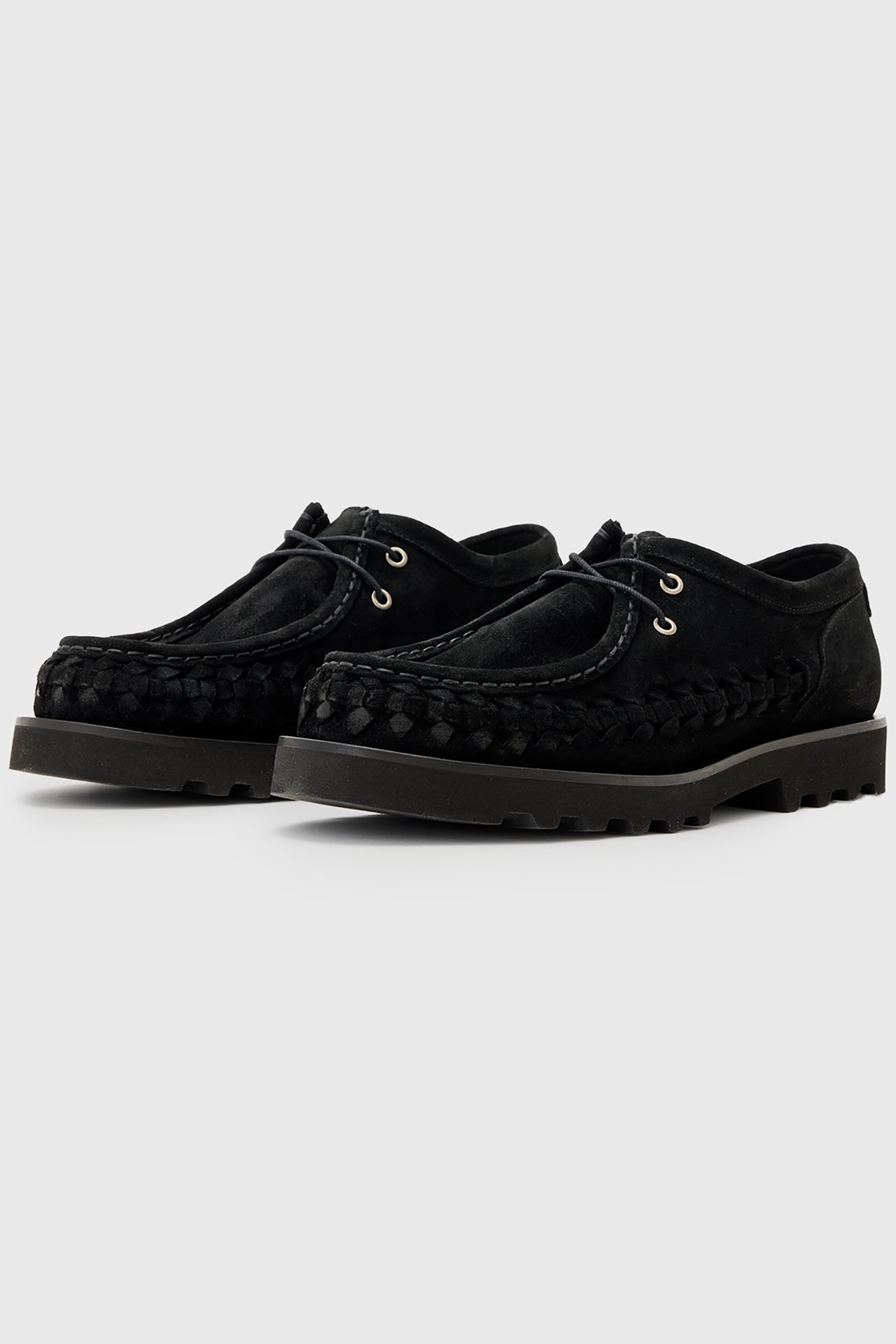 SKIFF WOVEN SHOE BLACK 4