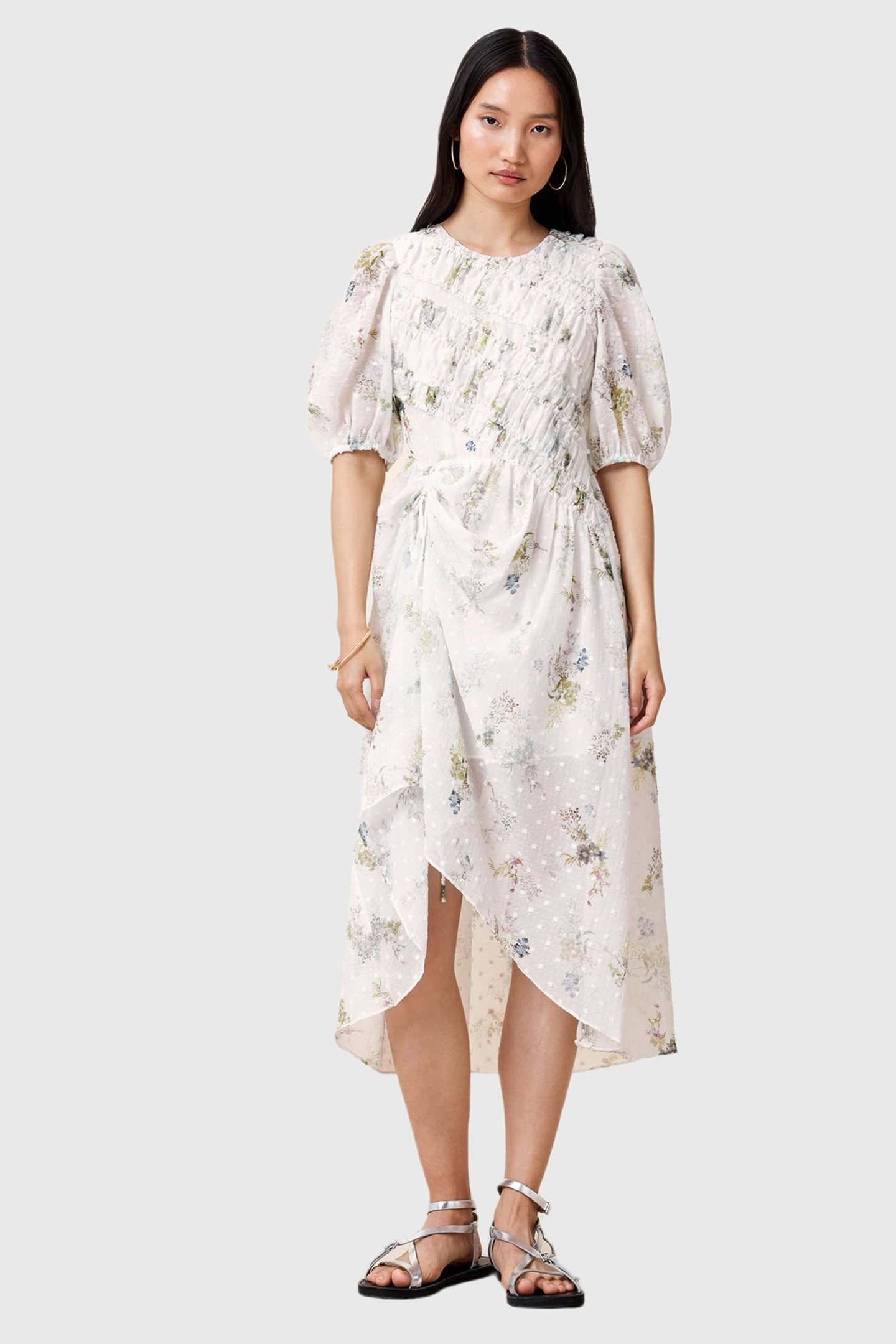 SERENE DRESS LACI ECRU WHITE 6