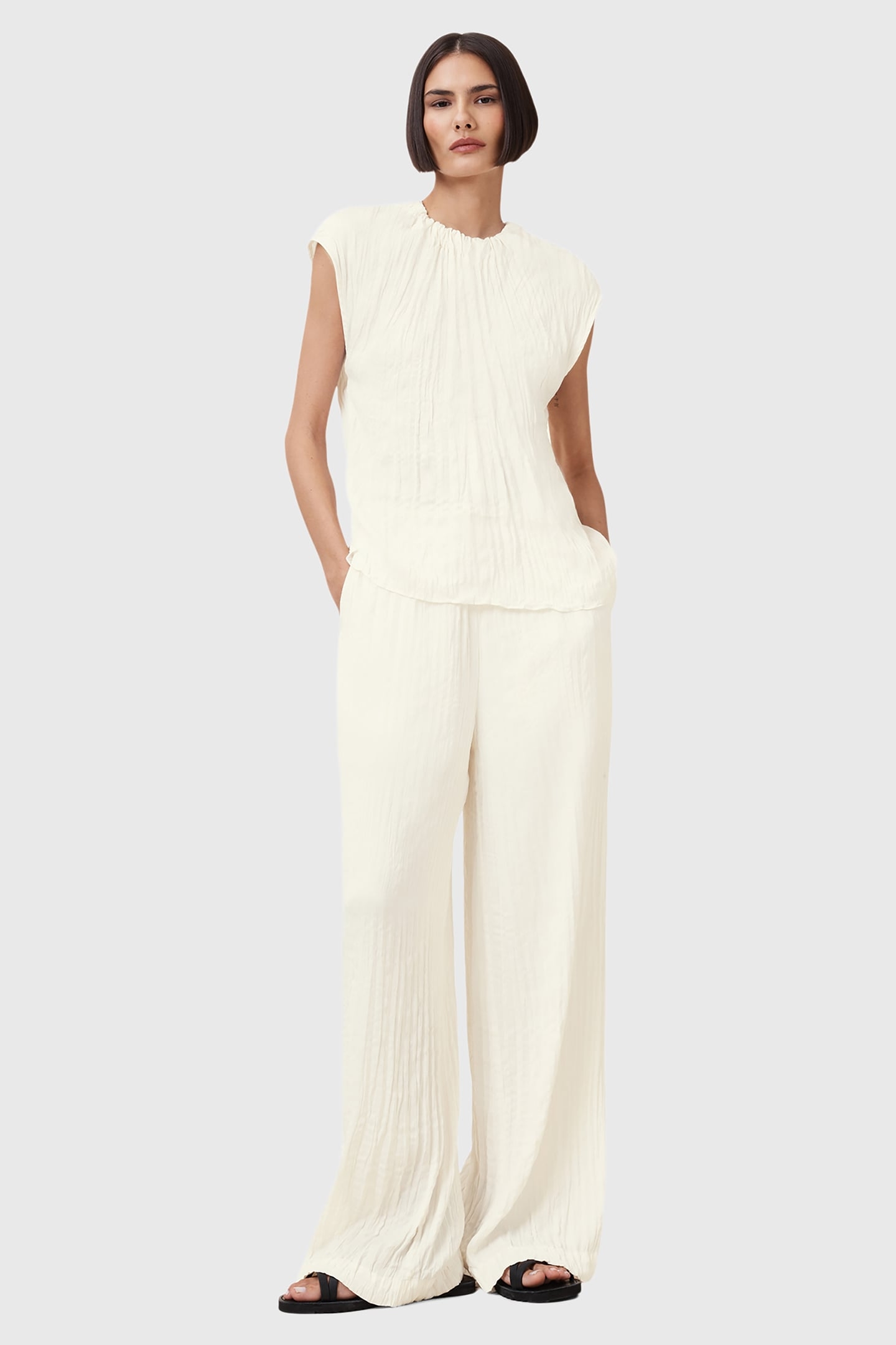 CARAMIN TROUSER GARDENIA CREAM 3