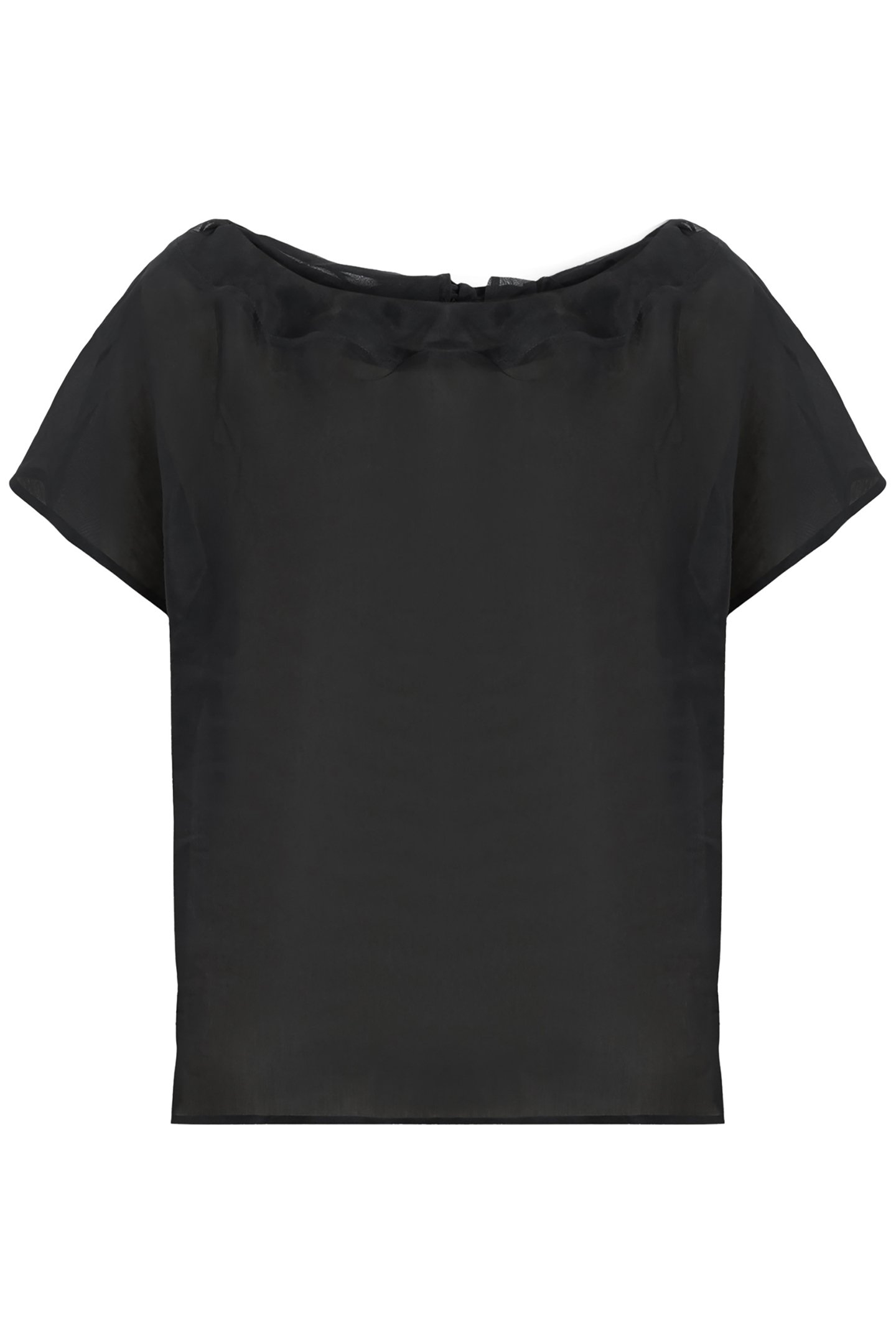 TRISHA SHEER TOP BLACK 4