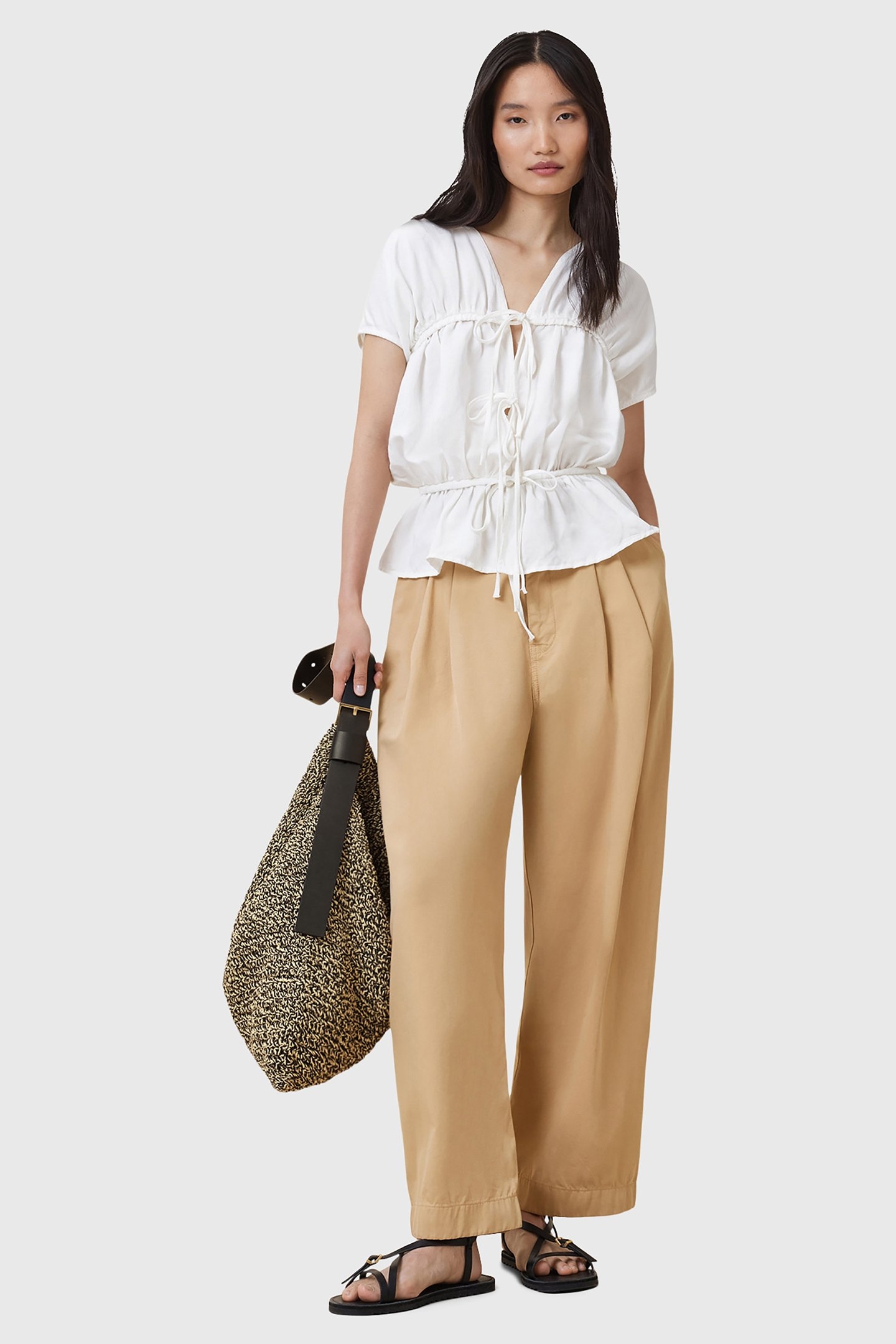 BECCA TROUSER CAMEL BROWN 5
