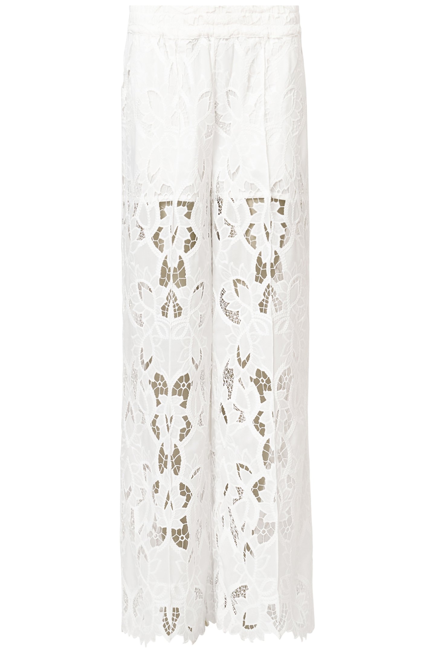 CHARLI EMB TROUSER SNOW WHITE 5