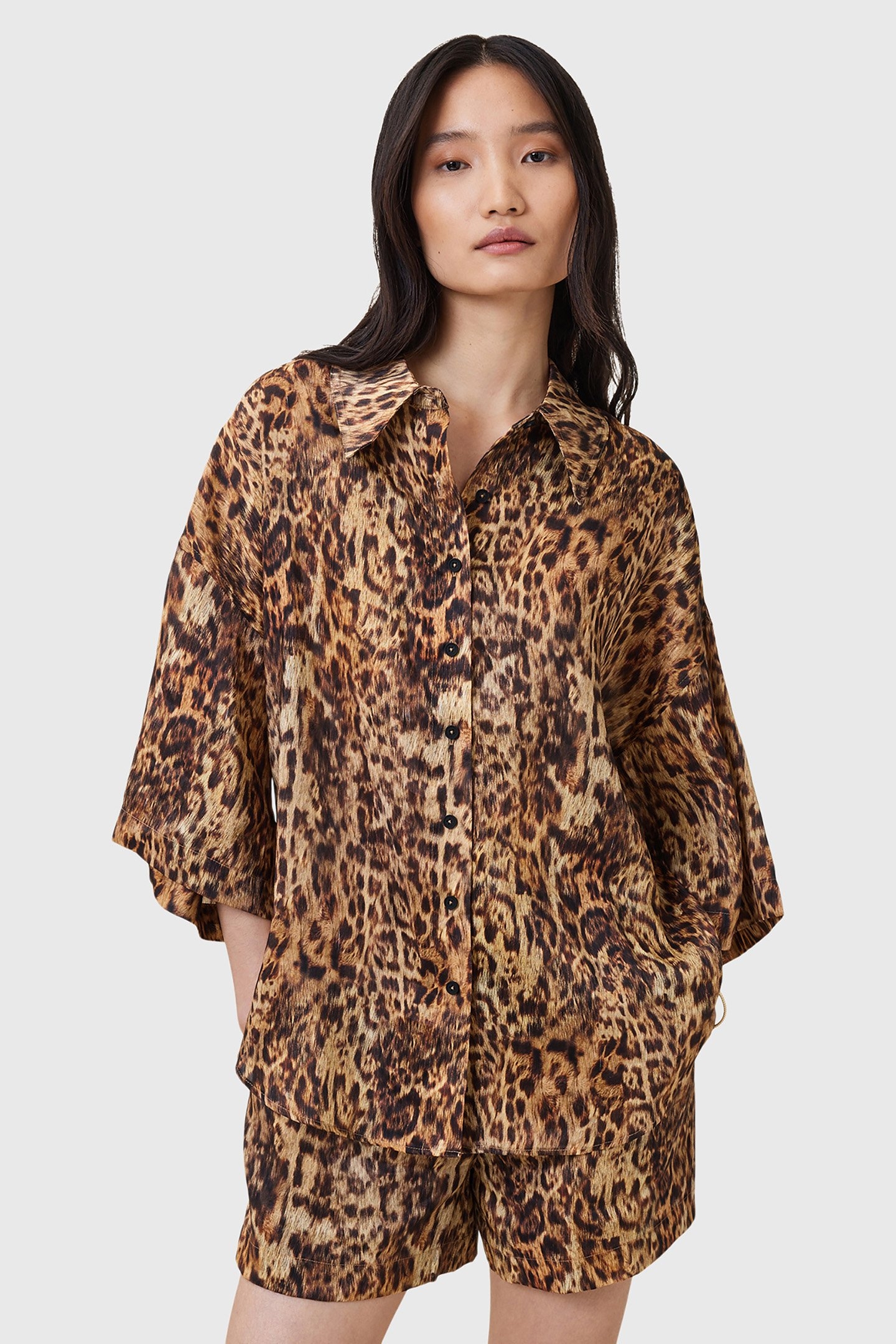 CHARLI SHIRT EVIA GOLDEN BROWN 1