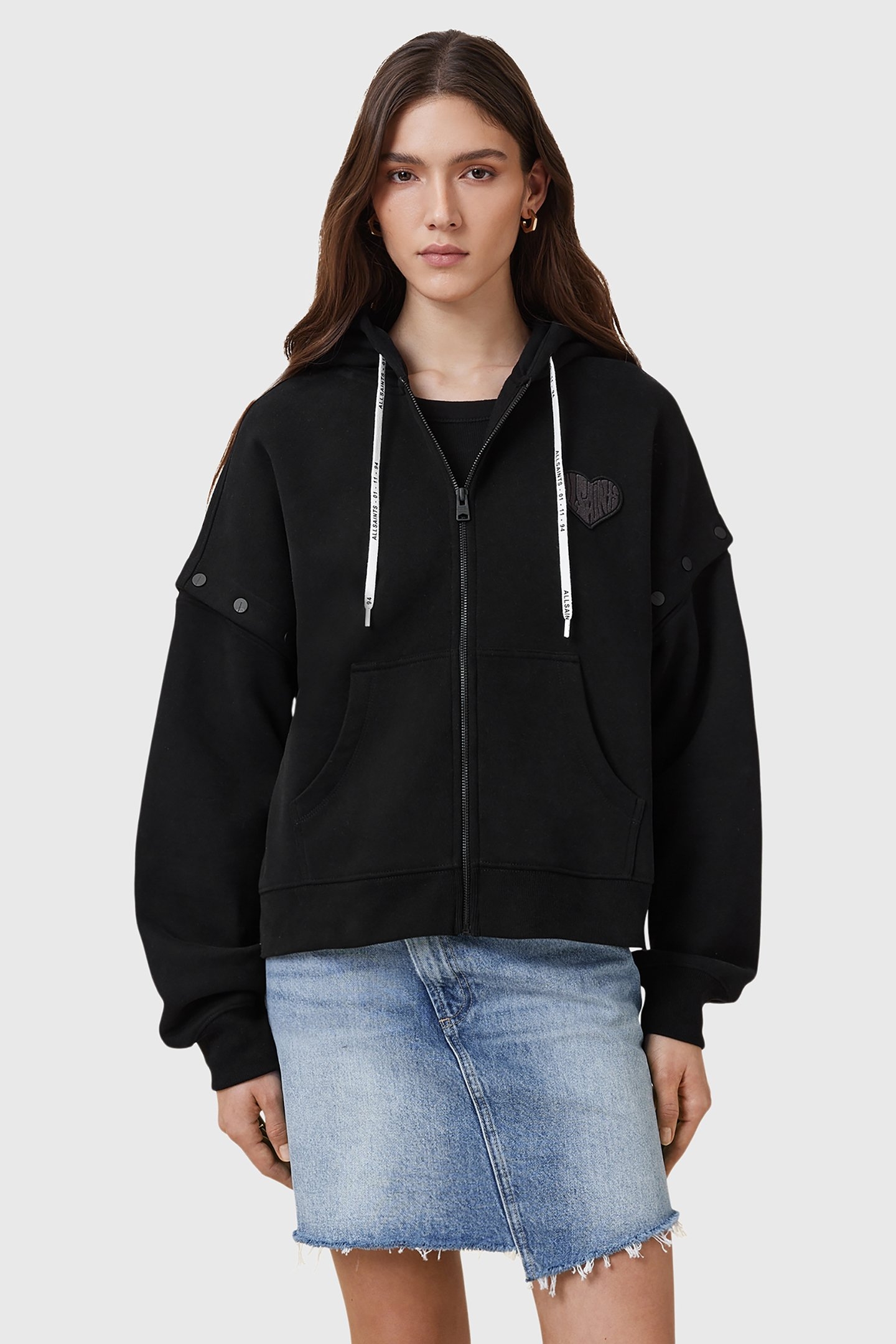 PATCHER AMPHIA HOODY BLACK 1