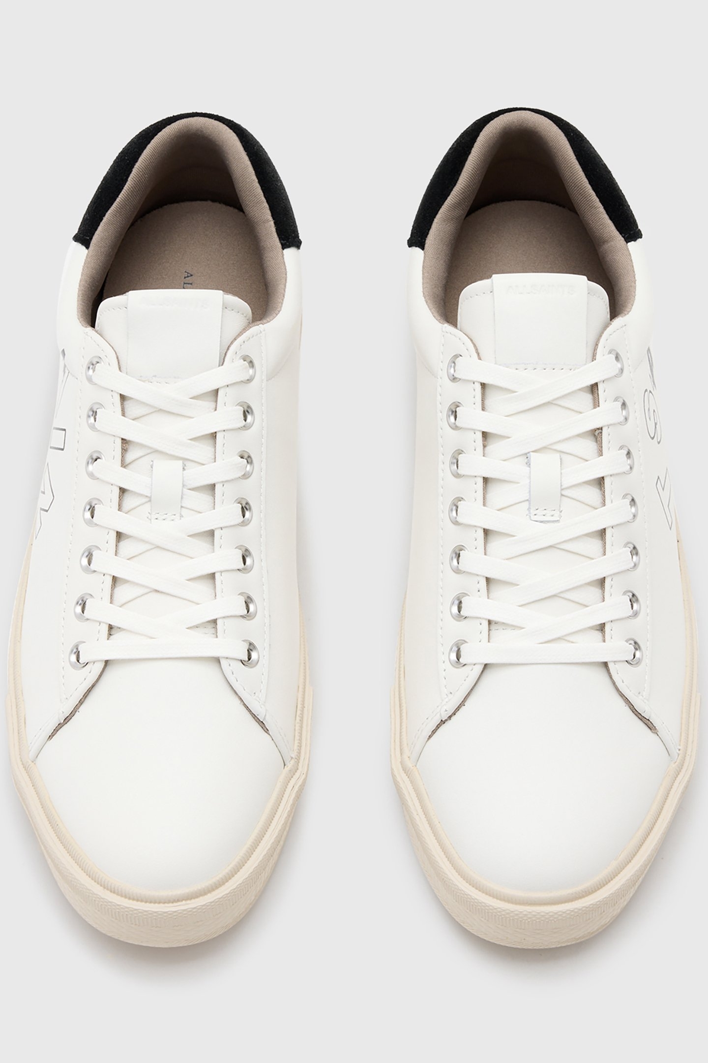 SAINT LTHR LOW TOP WHITE/BLACK 6