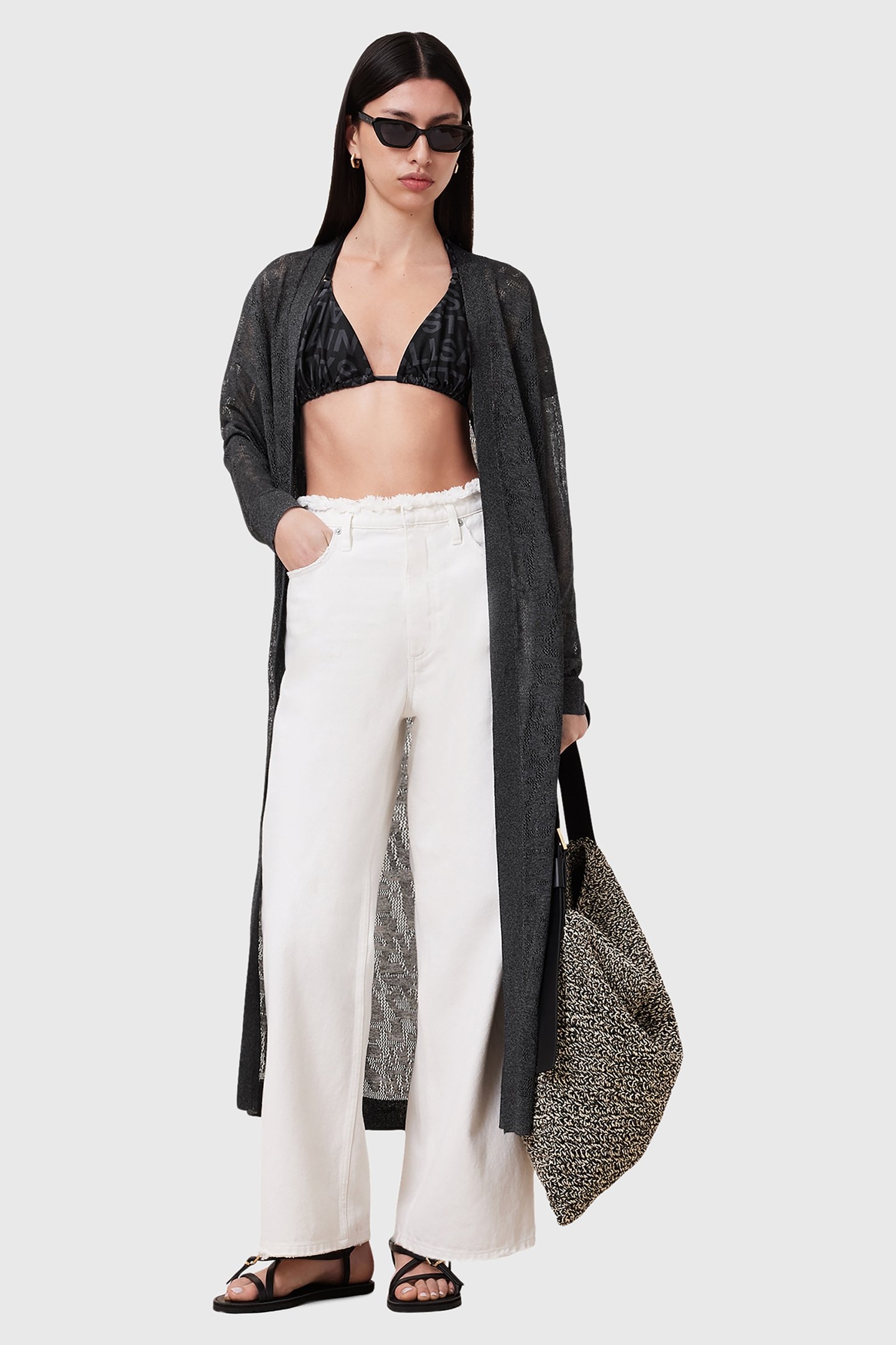 KAITO CARDIGAN CARBON GREY 2