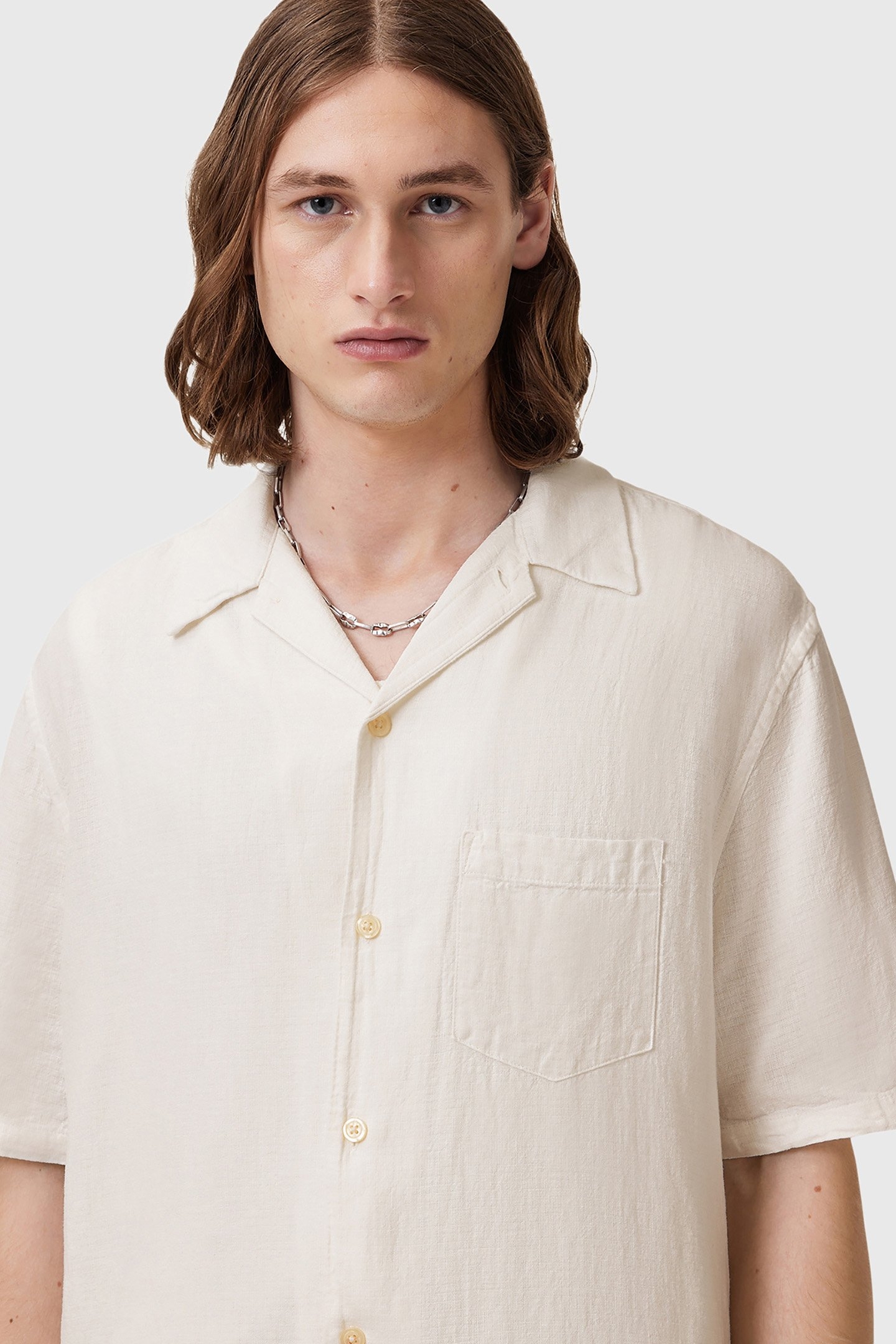 VEDA SS SHIRT OFF WHITE 7