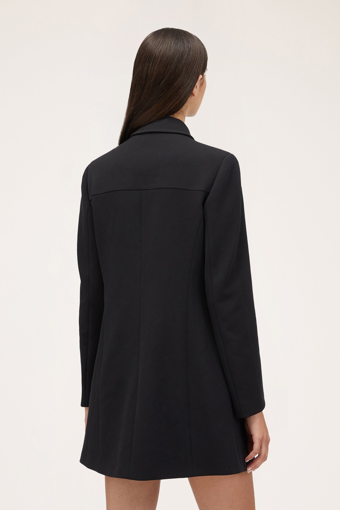 COAT WITH TOGGLE FASTENERS BLACK 2