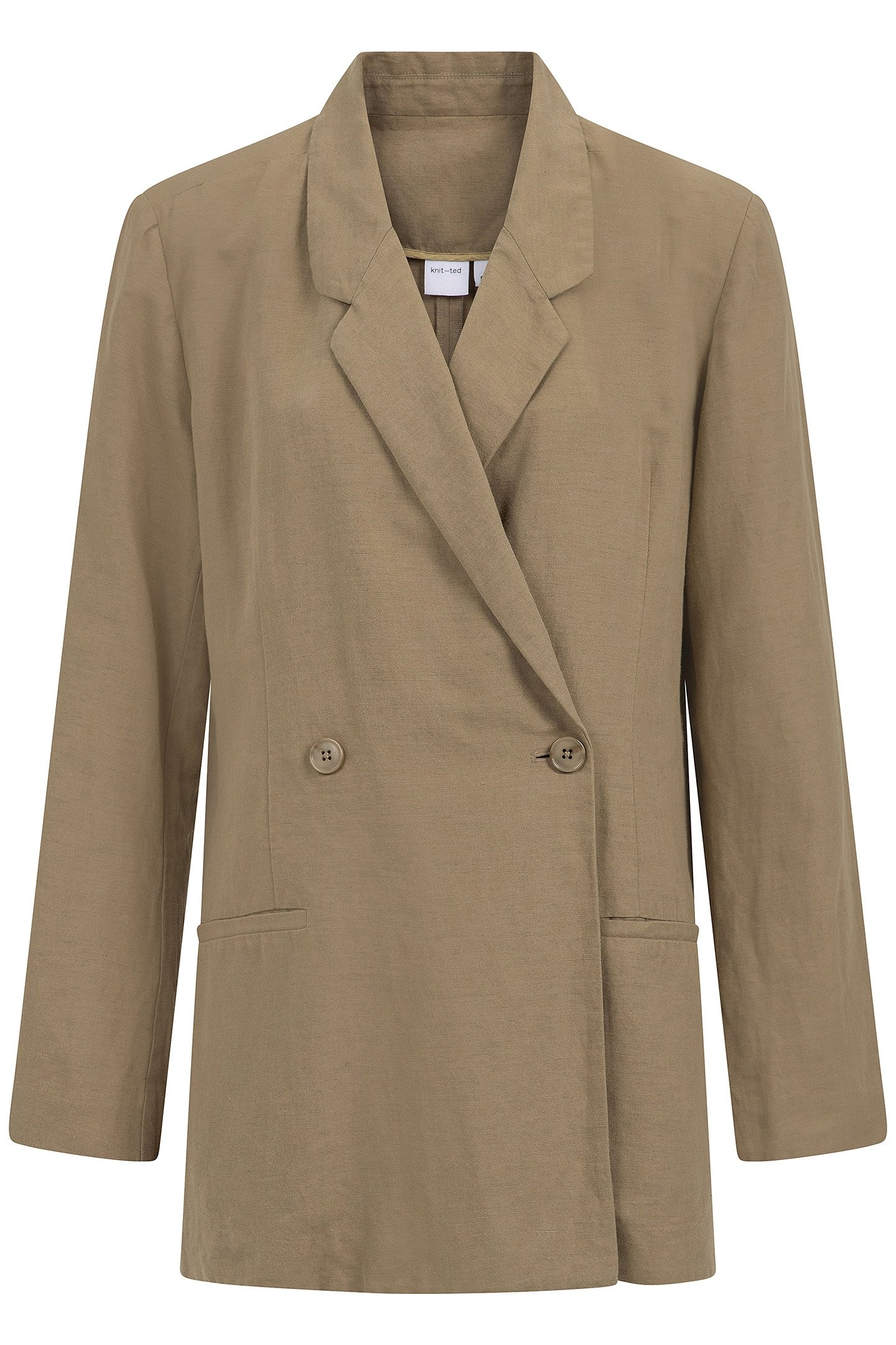 KELSEY BLAZER KHAKI 4