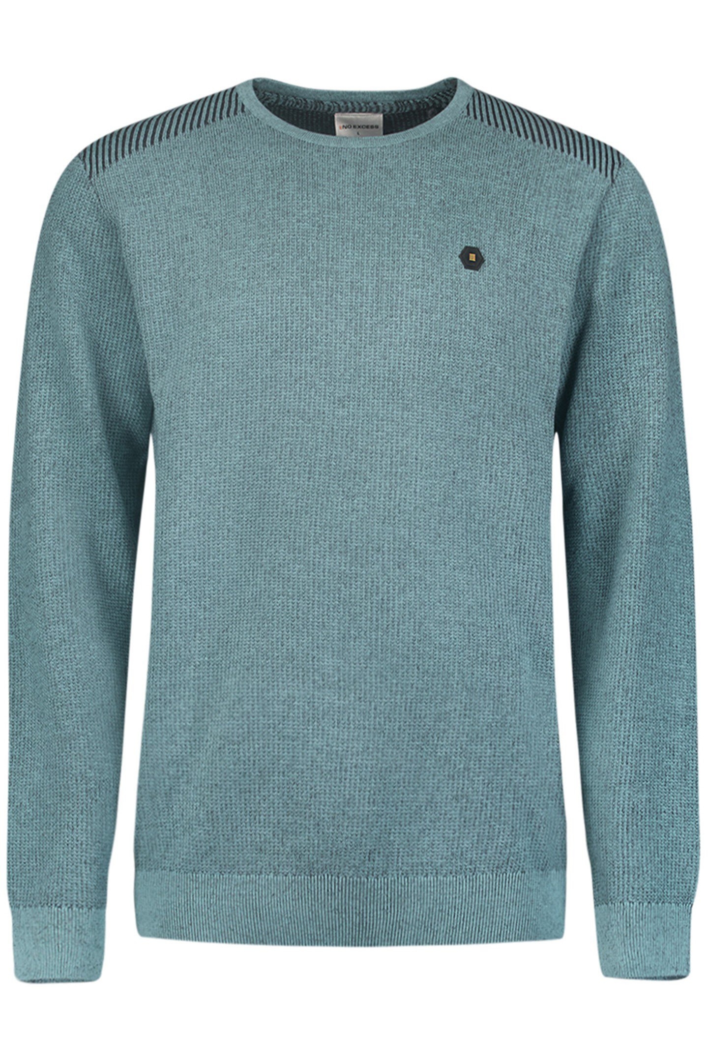 PULLOVER CREWNECK 2 COLOURED JACQUARD CLOUD 4