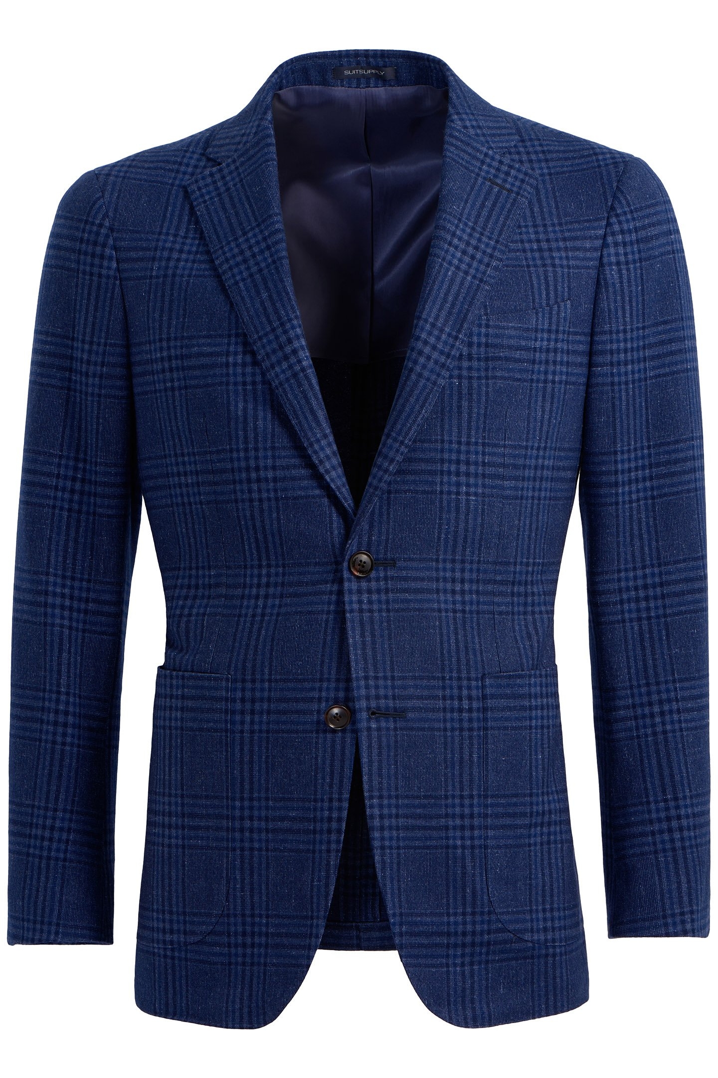 JACKET-NAVY-CHECK NAVY 2