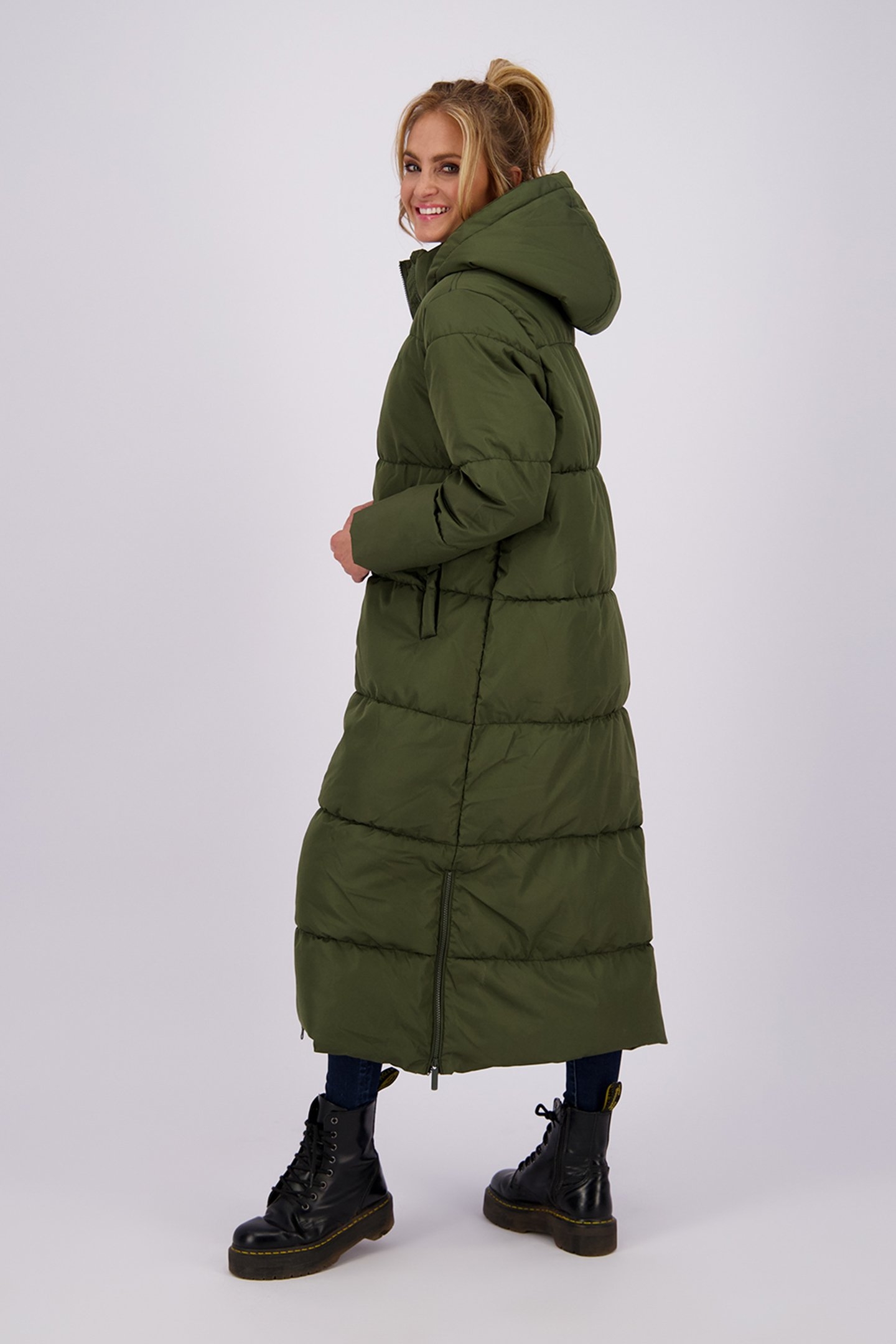 TEVINA JACKETS DARK ARMY GREEN 6