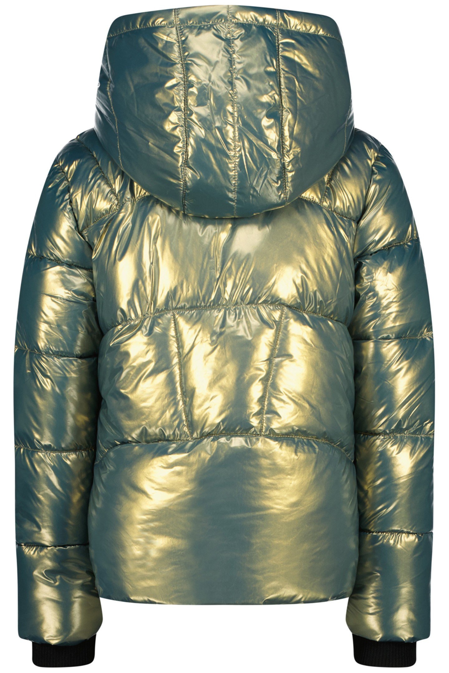 GIRLS MARLY JACKETS GREEN METALLIC 2