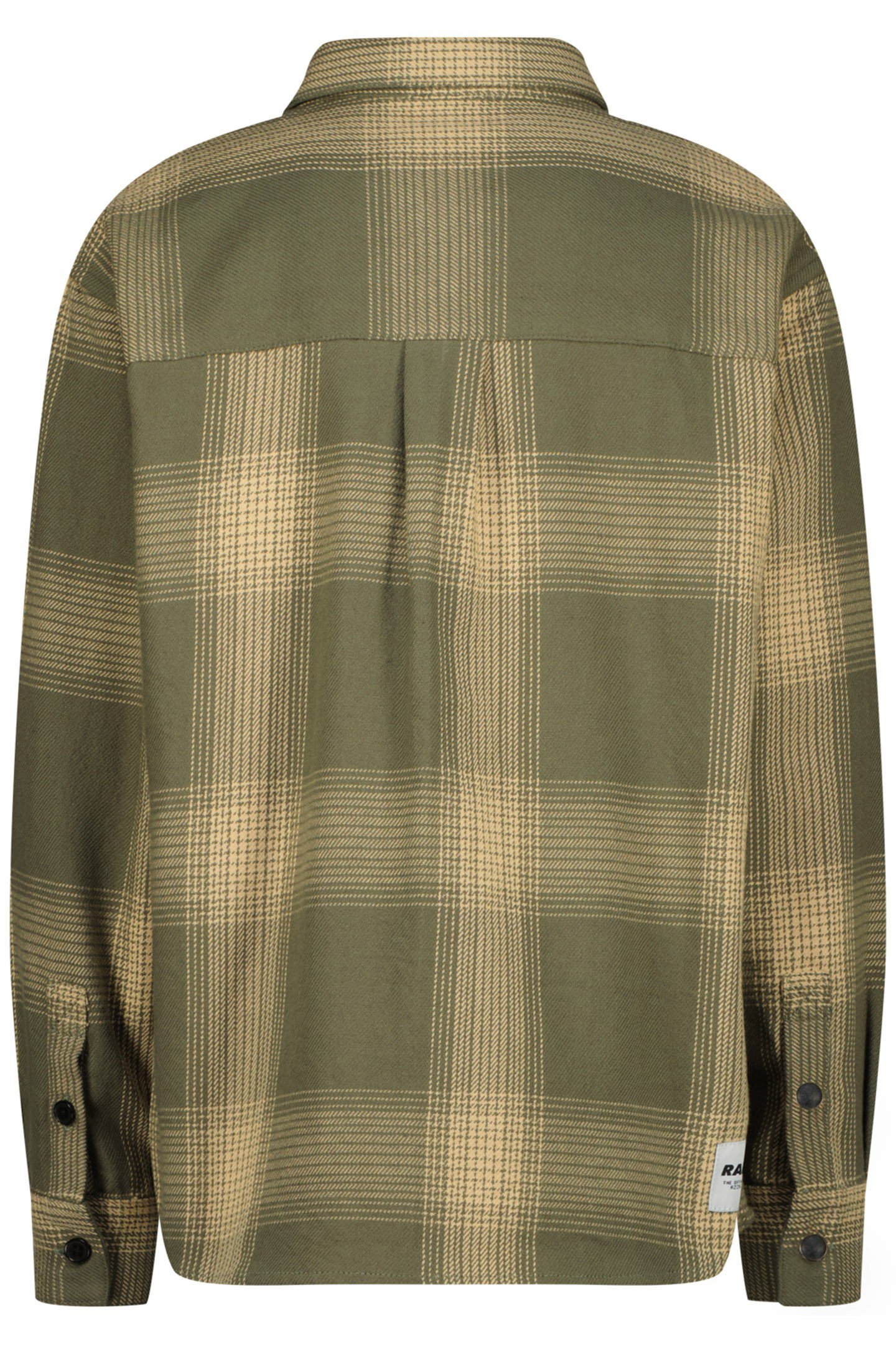 BOYS WELTON SHIRT ARMY GREEN 2