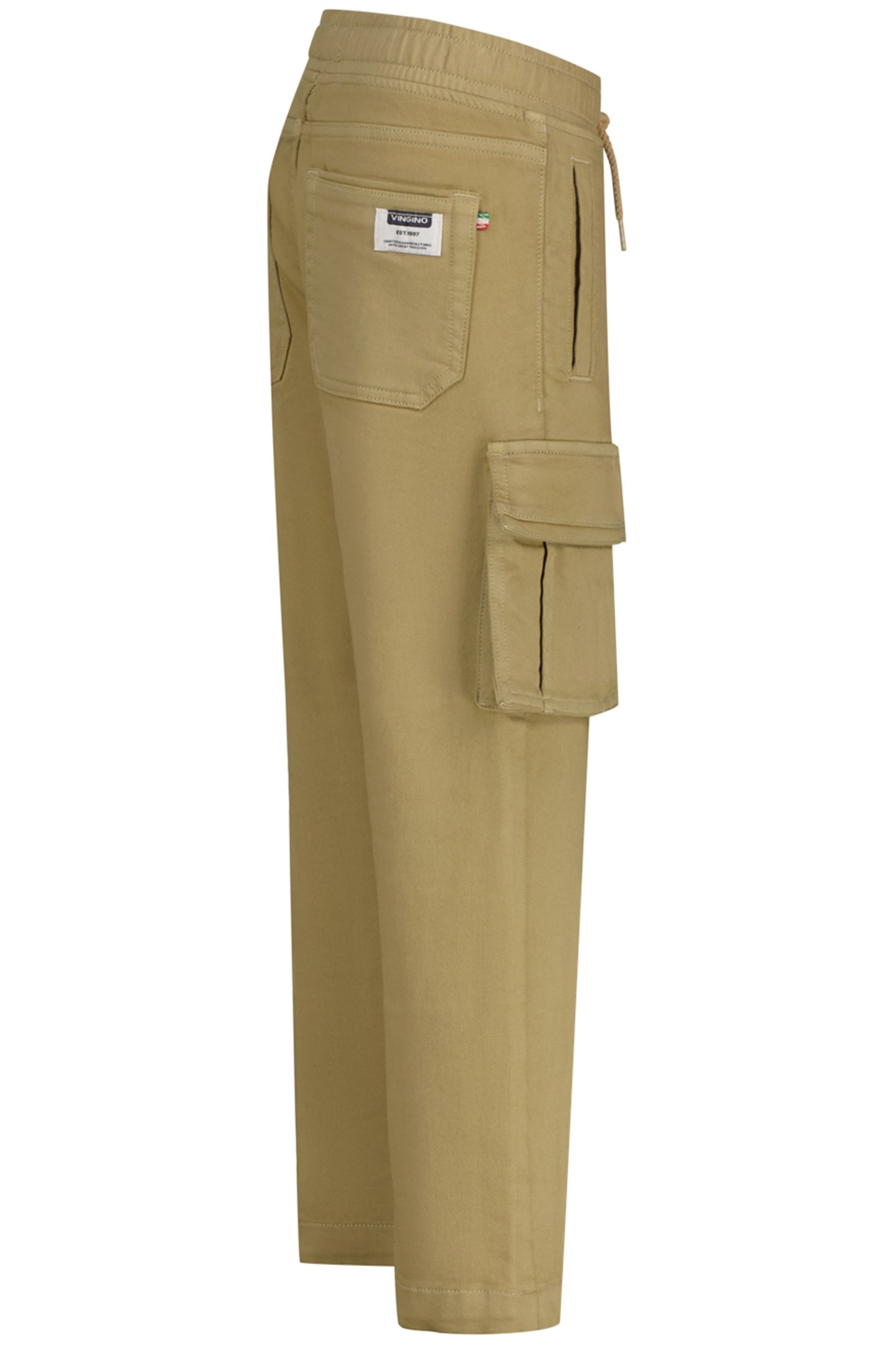 BOYS CLIVE JEANS TWILL SAND 3