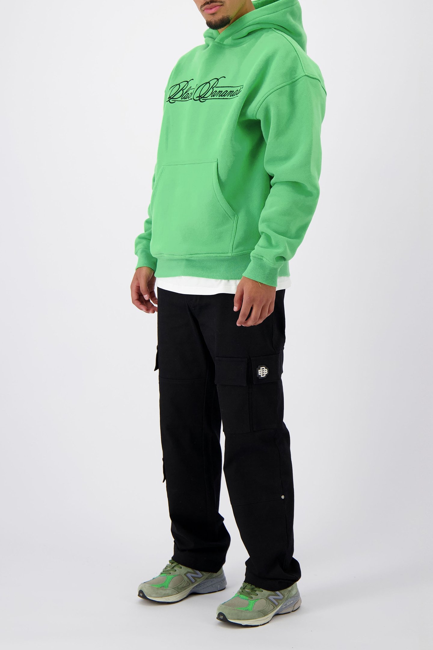 CALLIGRAPHY HOODIE GREEN 4