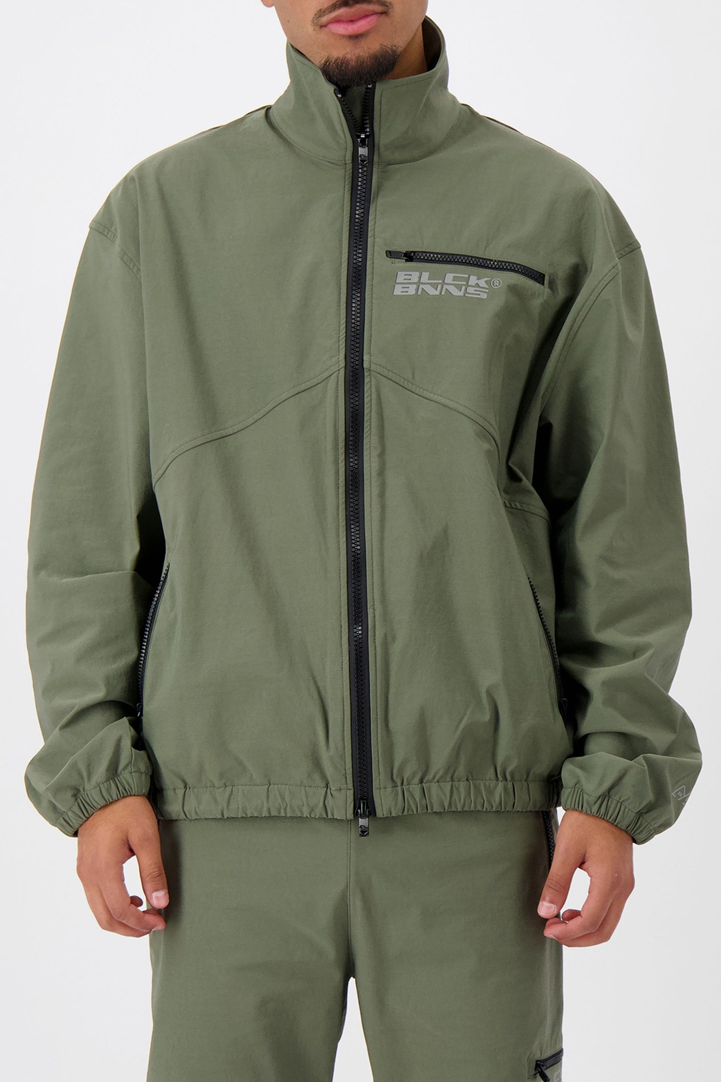 INITIAL TECH JACKET MOSS GREEN 1