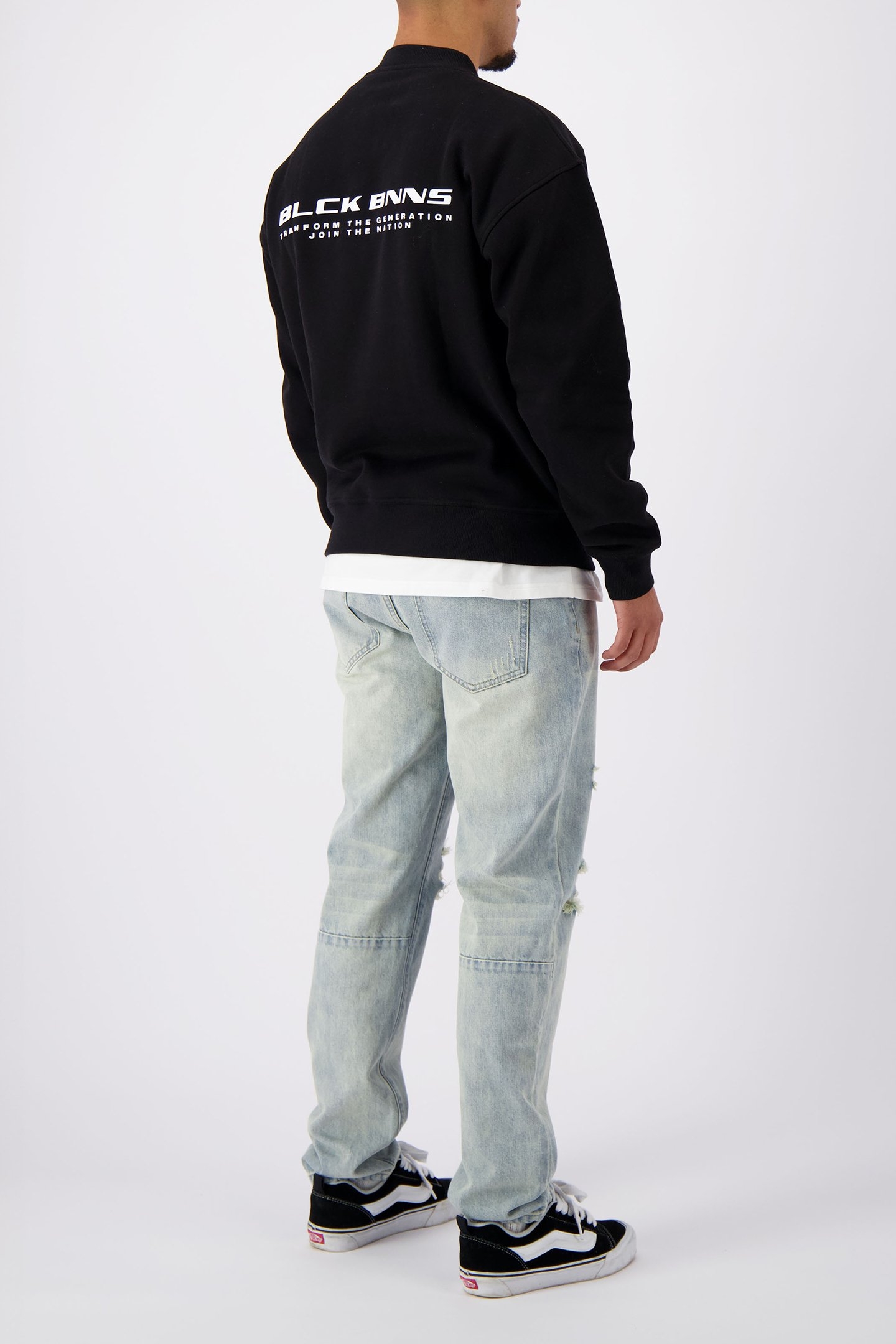 NATION CREWNECK BLACK 6