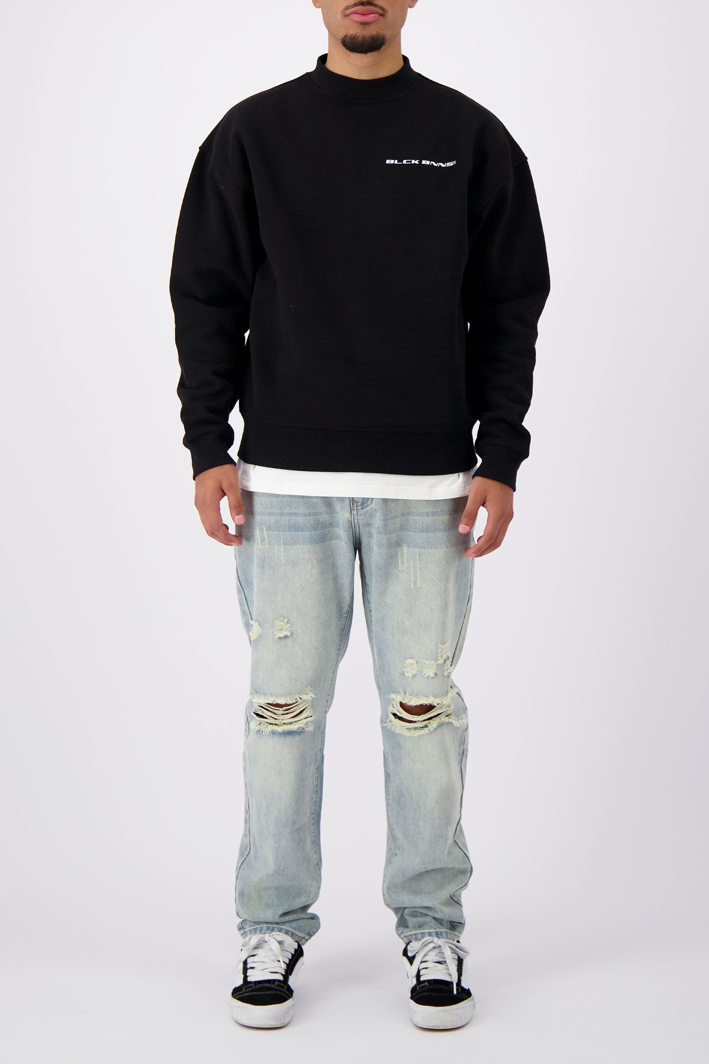 NATION CREWNECK BLACK 3