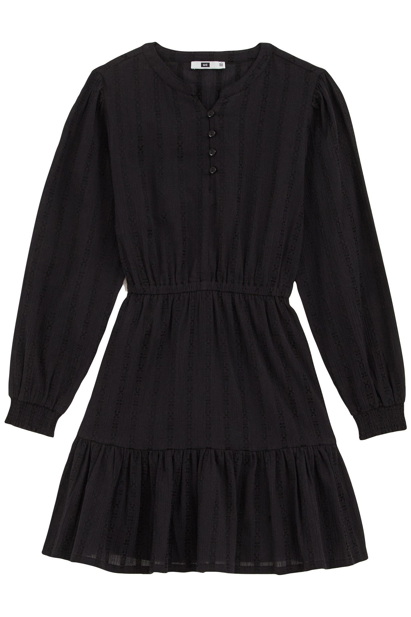 DRESS MID LENGTH BLACK 3
