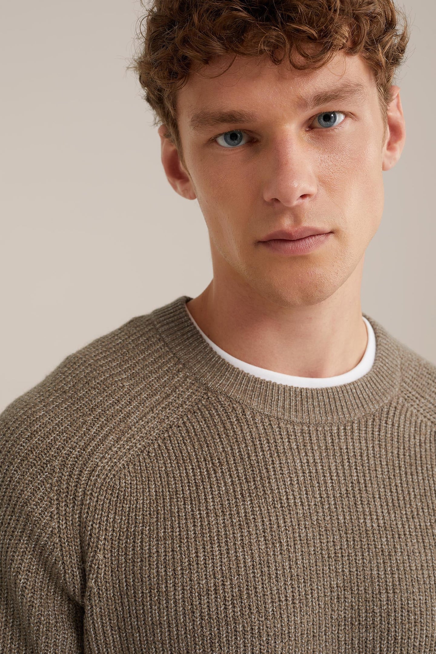 PULLOVER LIGHT BROWN 5