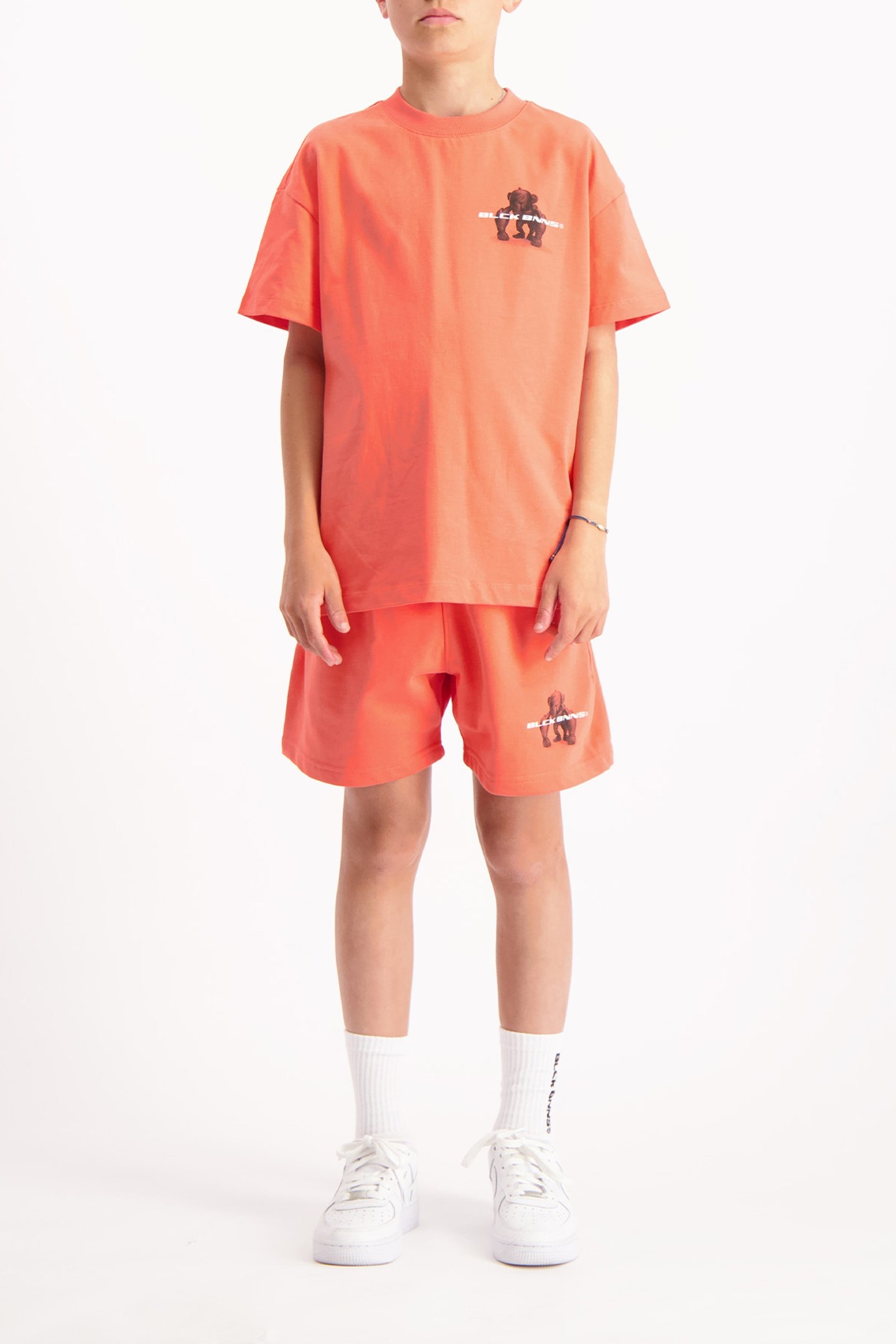 KIDS 3D CONVOY TWINSET SALMON 1