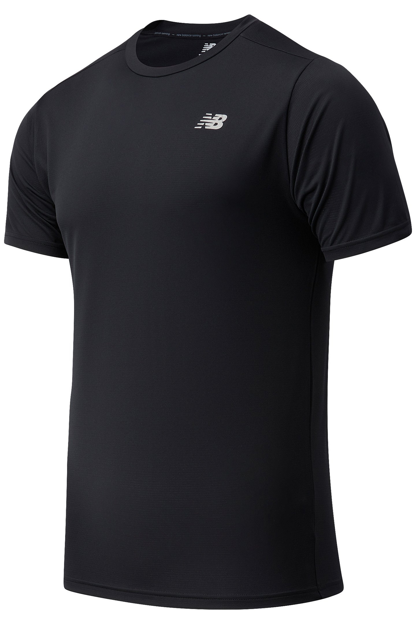 CORE RUN SHORT SLEEVE BLACK 3