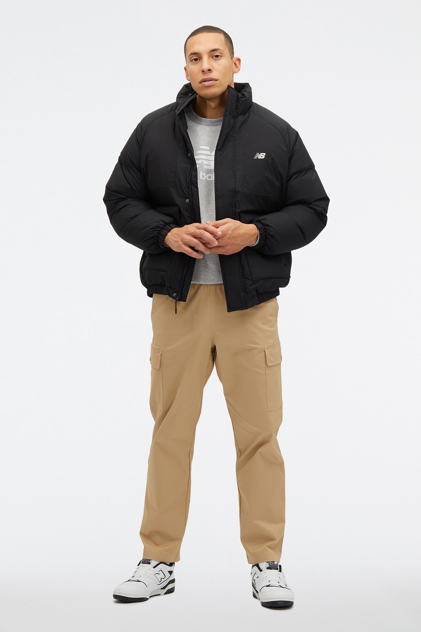 NBX NB ACADEMY MIX DOWN JACKET BLACK 3