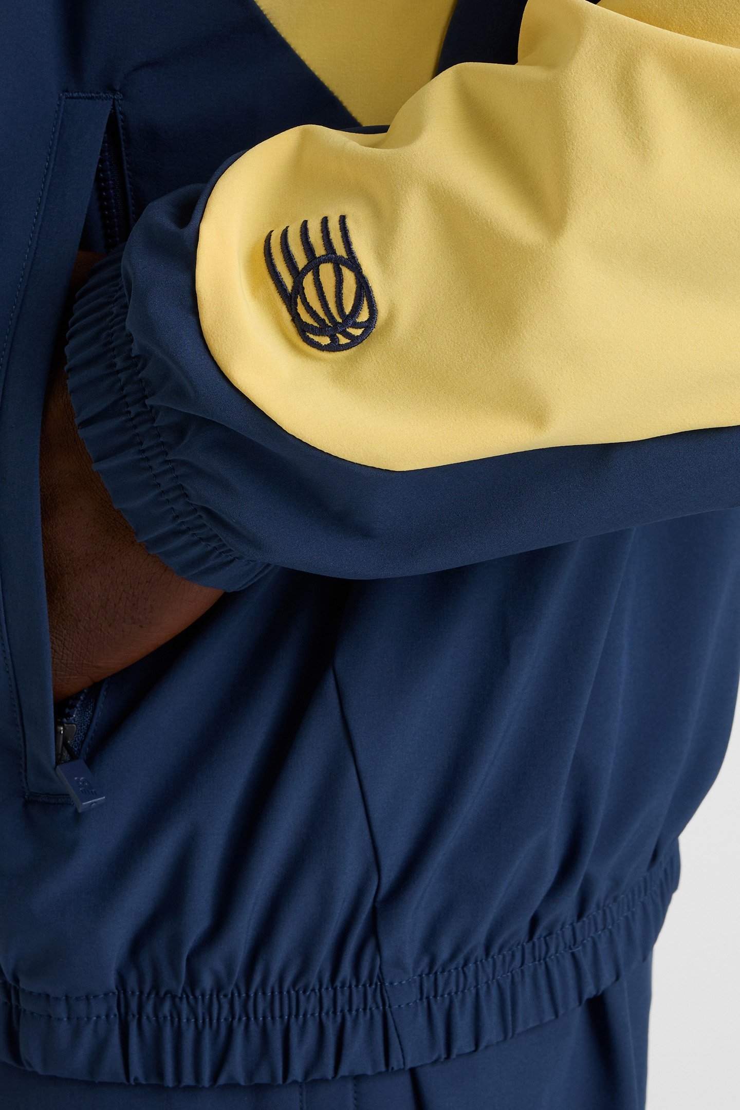 IN GAME WOVEN TRACK JACKET NAVY 6