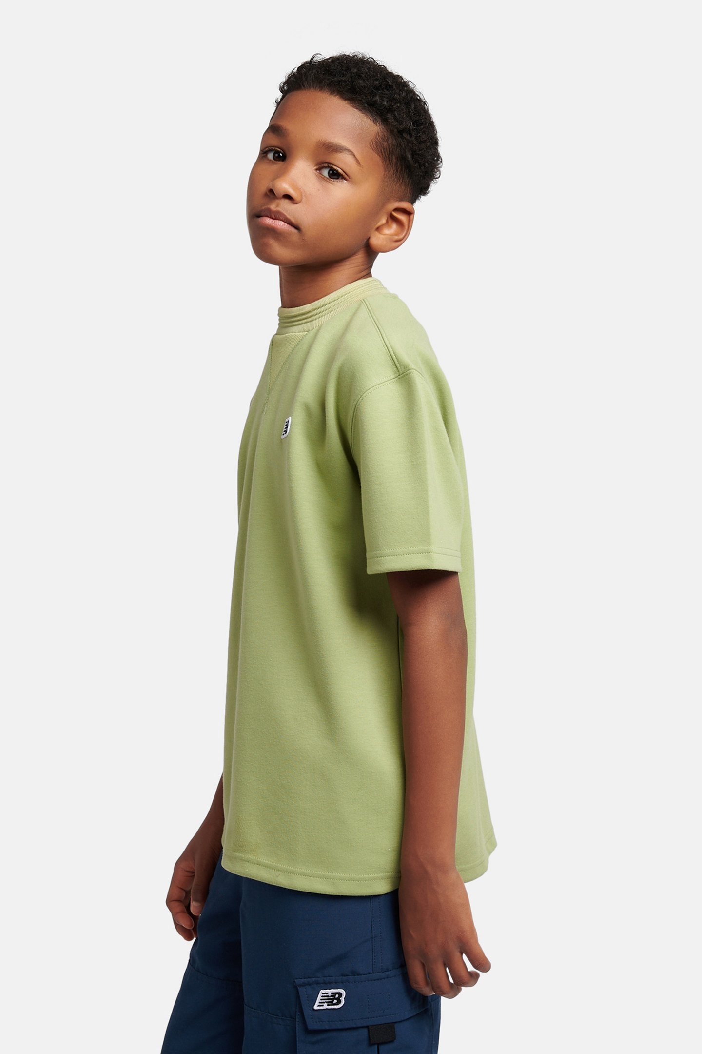 BOYS PREMIUM RACKING RIB T-SHIRT EVERGLAD 6
