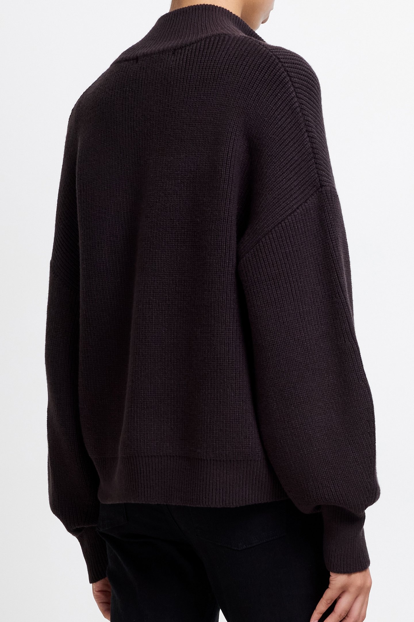 BABYSOFT HALF ZIP JUMPER CHOCOLATE GANACHE 2