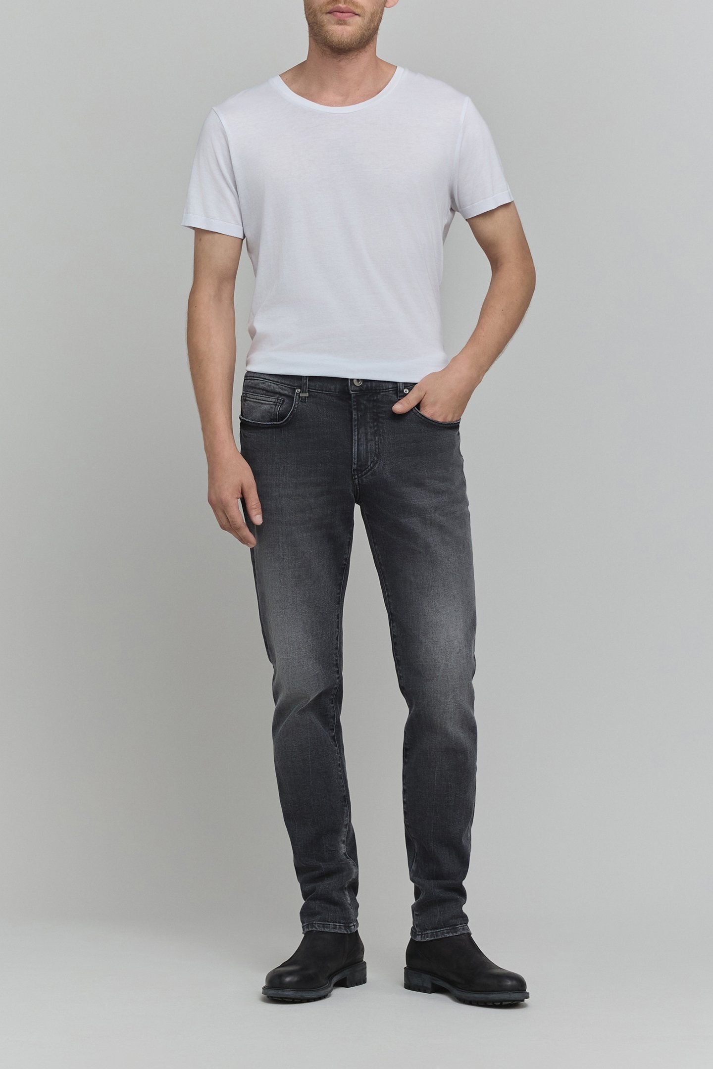 SLIM GRAPHITE WATERLESS BRUCE JEANS GRAPHITE 3