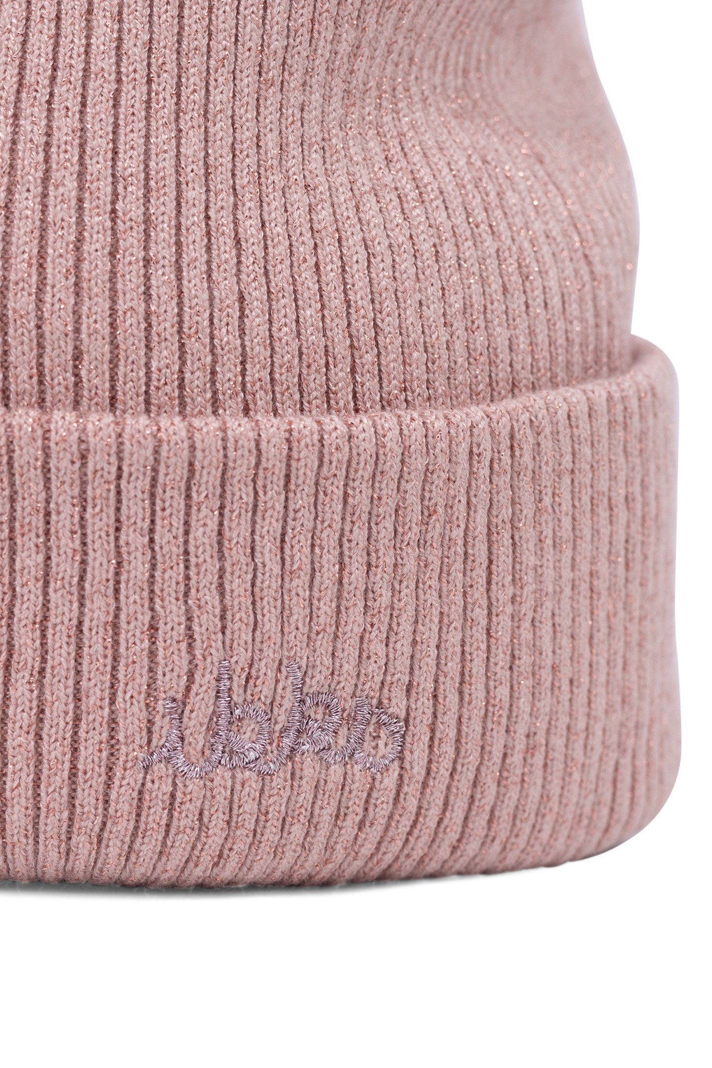 GIRL'S RECYCLED PINK SEQUINED KNIT HAT 3