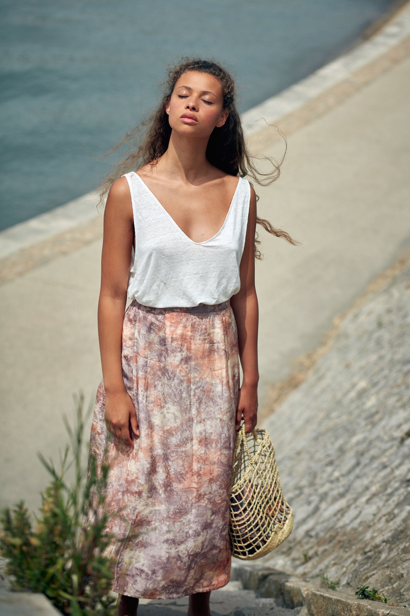 SKIRT ISABELLA FIG TIE & DYE 3