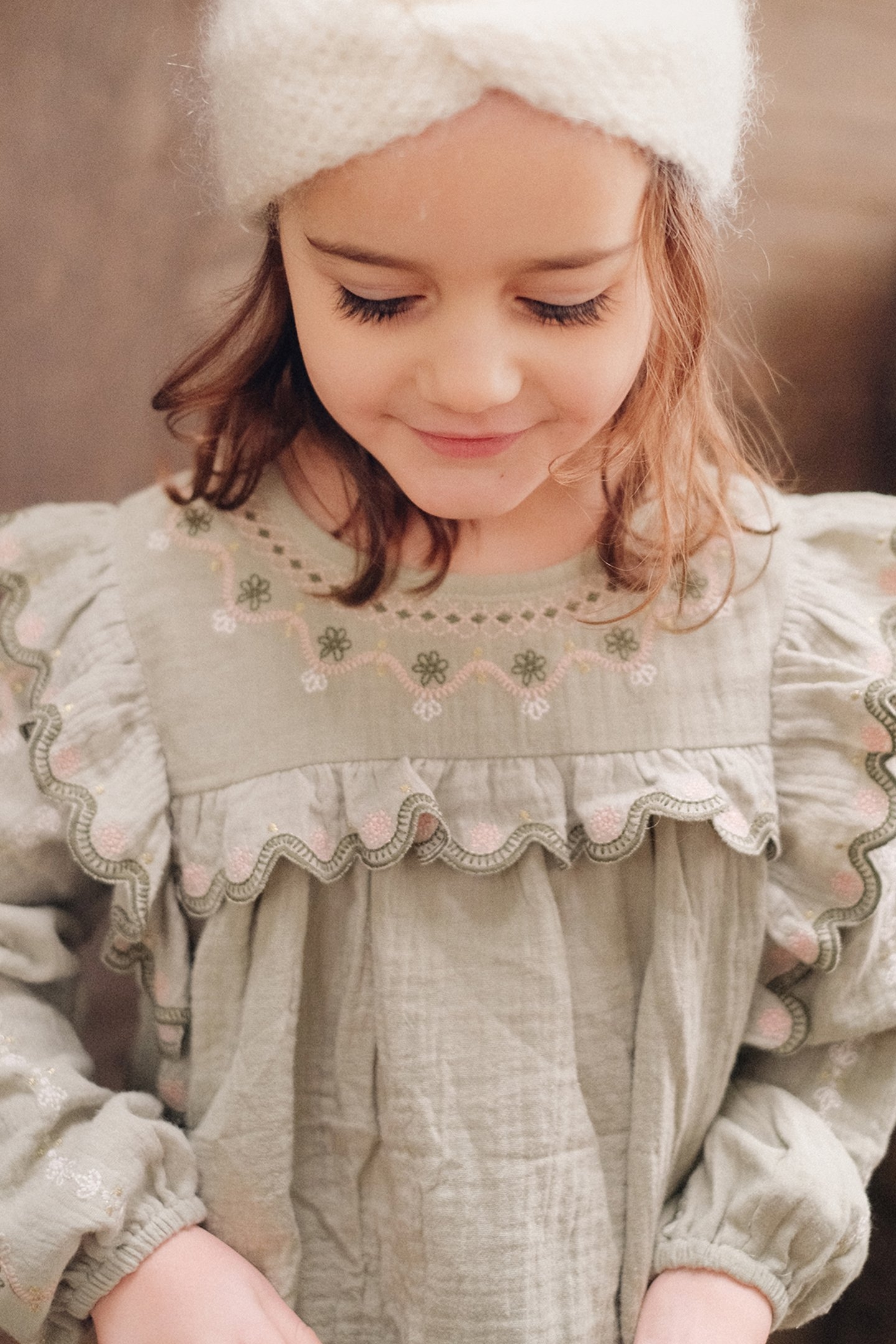 BLOUSE SYBIL KHAKI 1