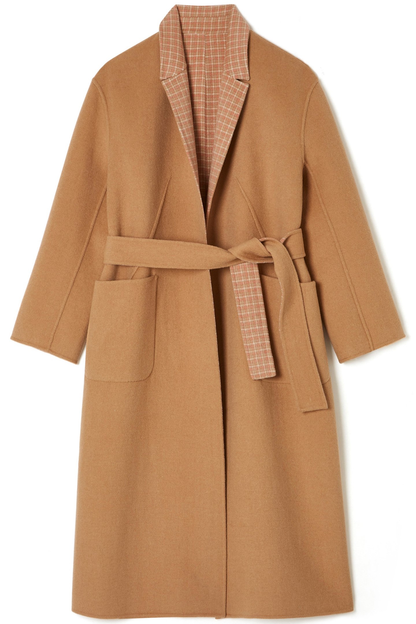 REVERSIBLE COAT SULLY CAMEL-BLUSH 4